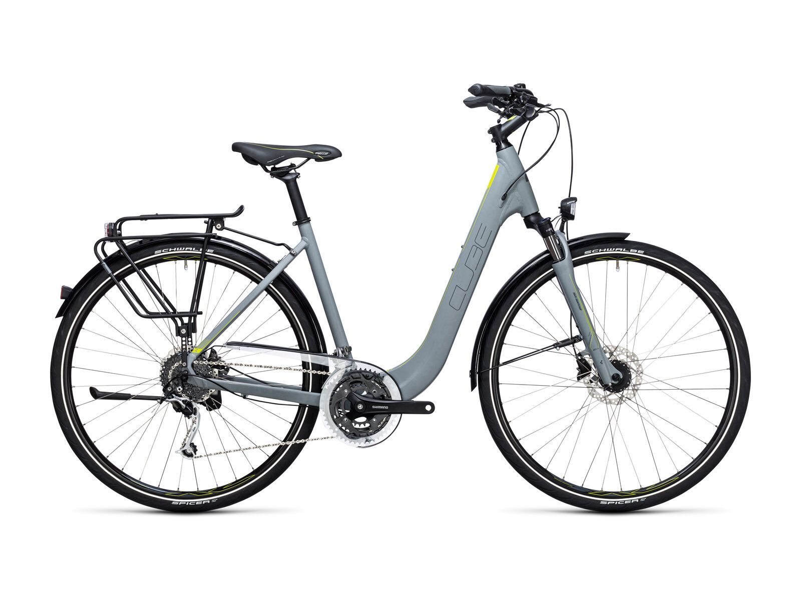 Cube Touring EXC Easy Entry, grey´n´lime - Bild 1