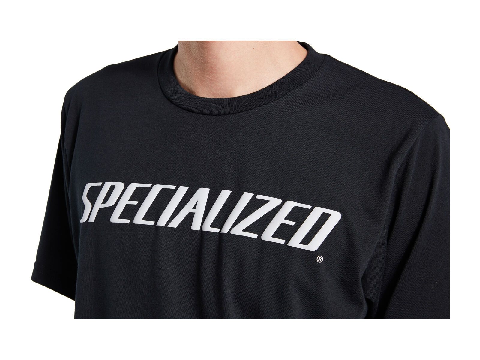 Specialized Men's Wordmark Short Sleeve T-Shirt, black - Bild 4