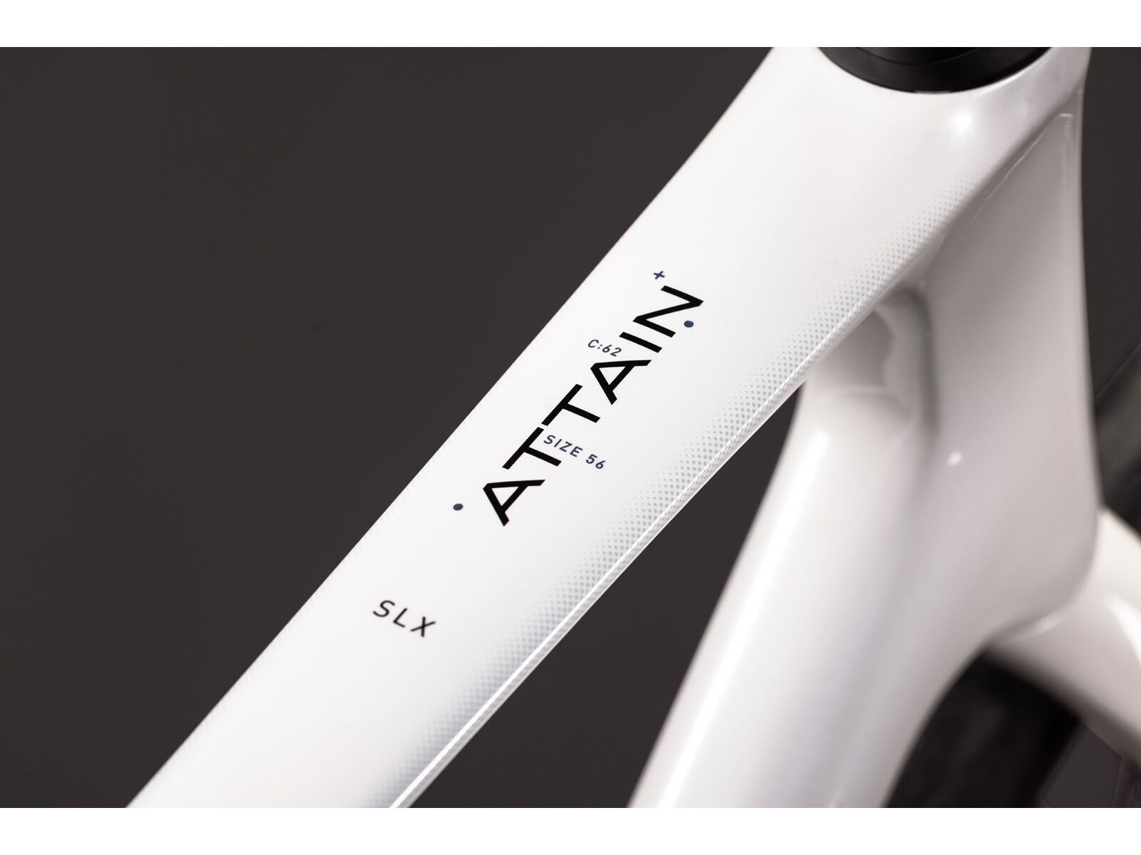 Cube Attain C:62 SLX, metallicwhite´n´black - Bild 3