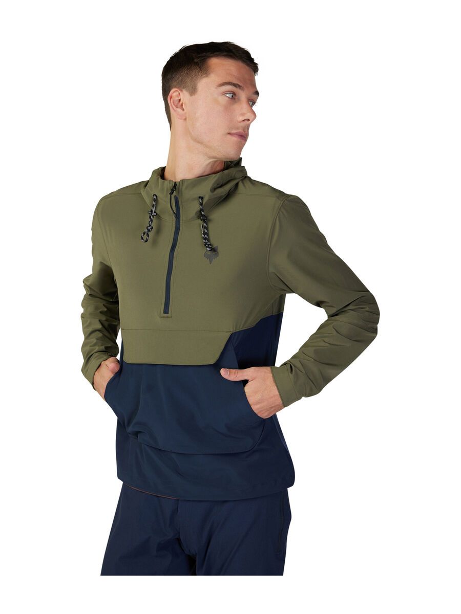 Fox Ranger Wind Pullover, olive green - Bild 4