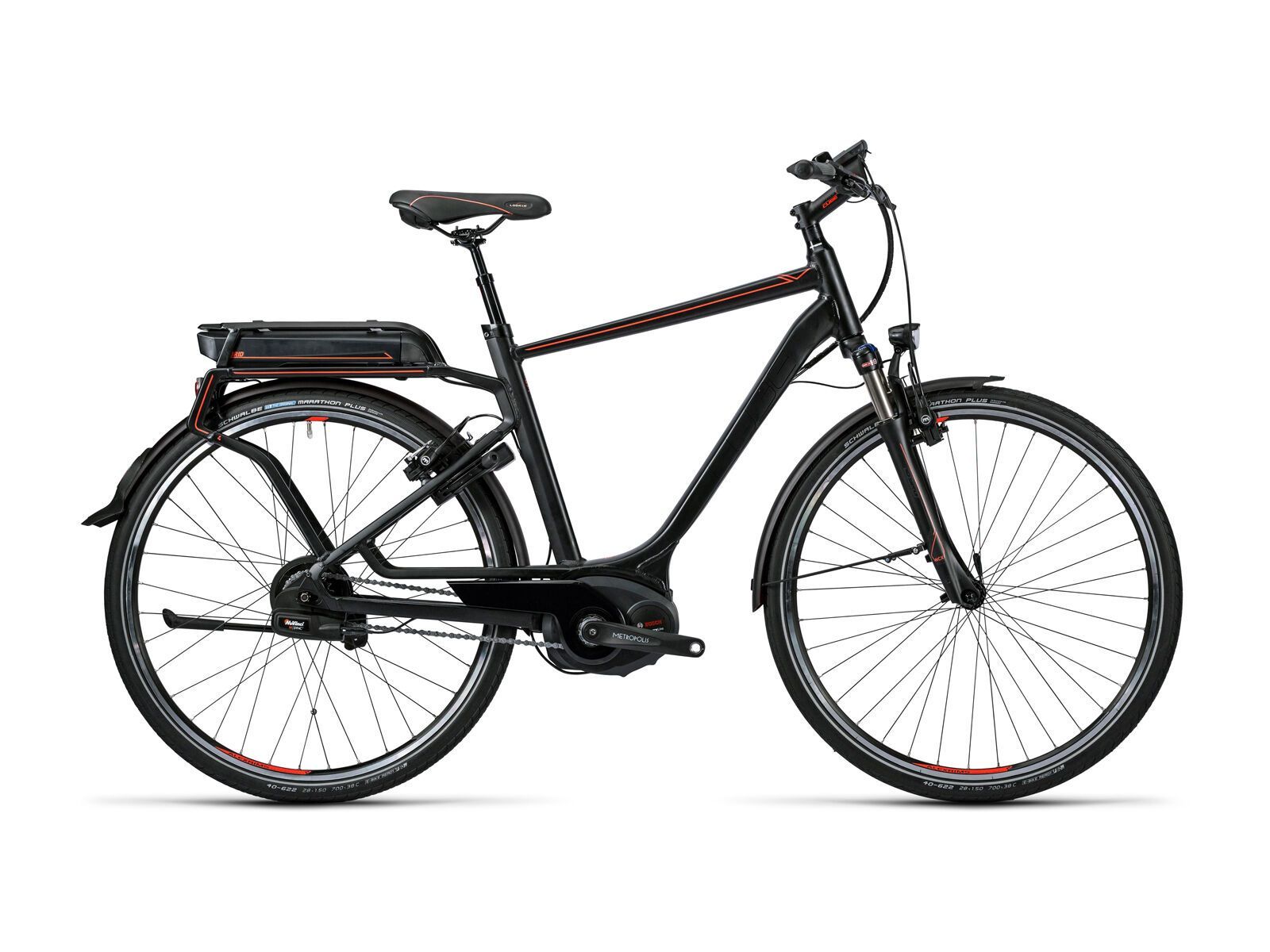 Cube Delhi Hybrid SL 500, glossy´n´flashred - Bild 1