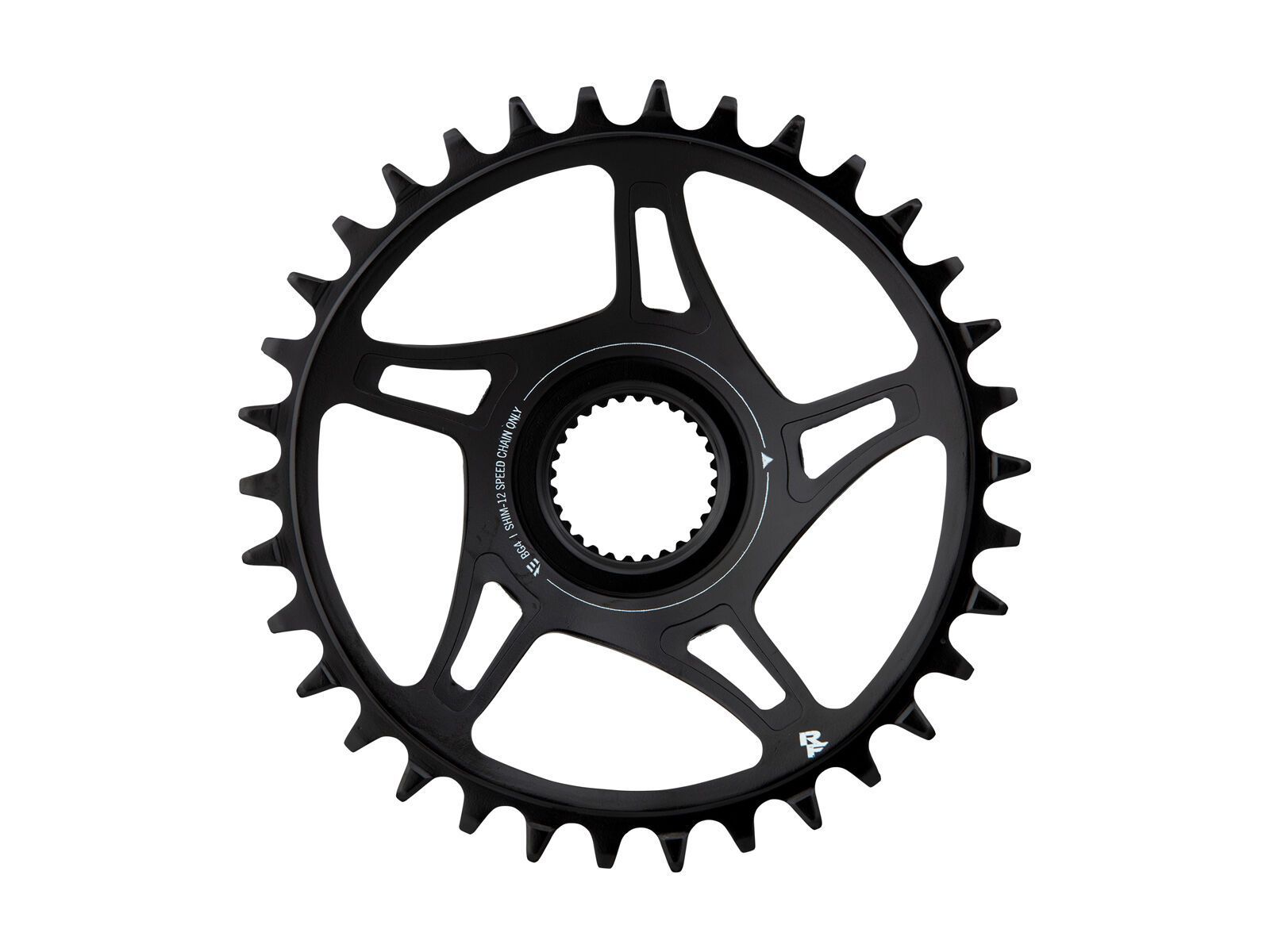 Race Face Direct Mount Bosch G4 E-MTB Steel 52 - Shimano 12-fach, black - Bild 1