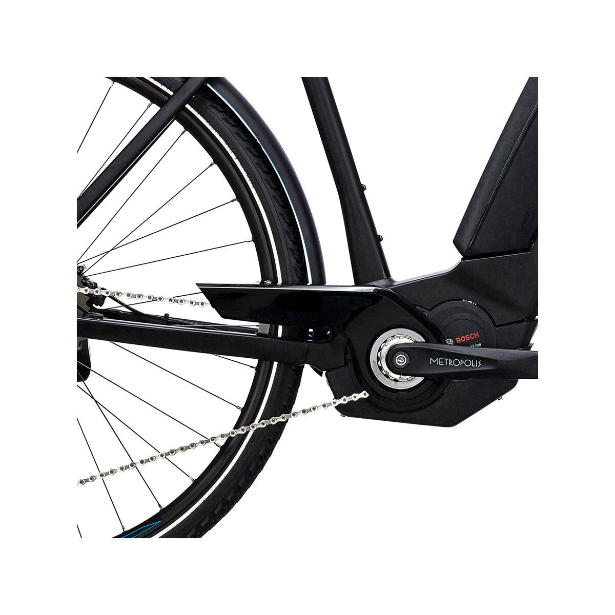 Cube Touring Hybrid SL 500, black´n´flashblue - Bild 3