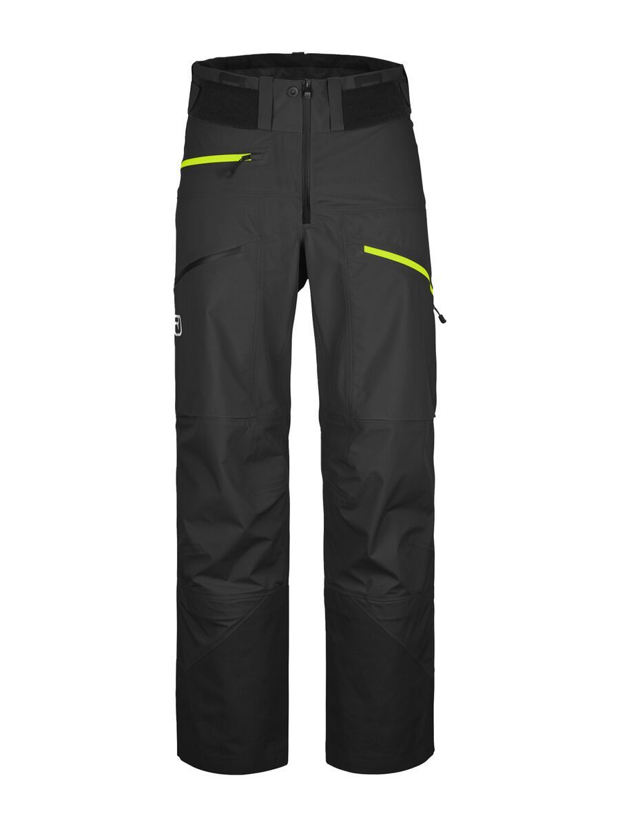 Ortovox 3L Deep Shell Pants M, black raven - Bild 1