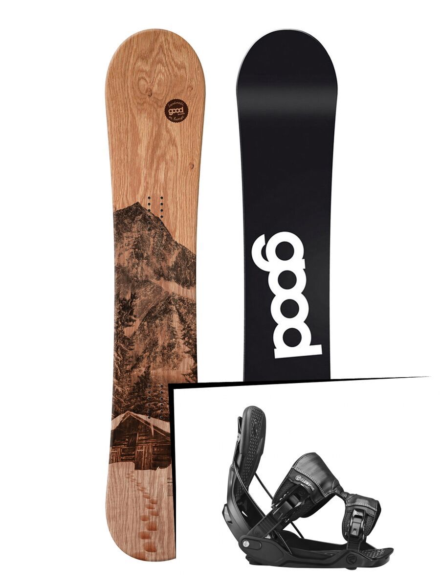 Set: goodboards Wooden 2017 + Flow Five (1718381S) - Bild 1
