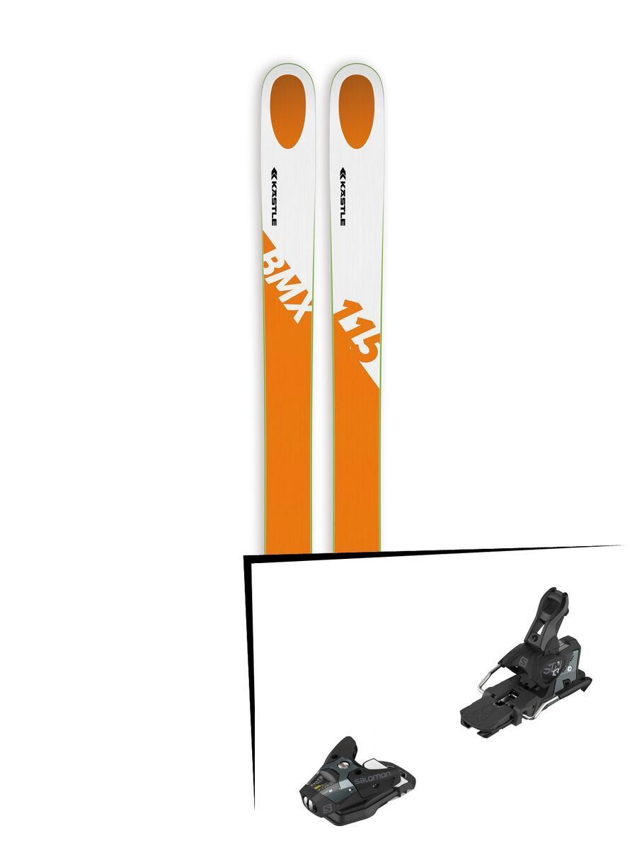 Set: Kästle BMX115 2018 + Salomon STH2 WTR 13 black/dark grey - Bild 1