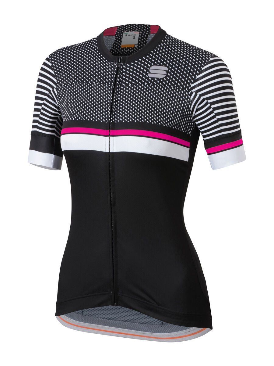 Sportful Diva 2 Jersey, black/white/bubblegum - Bild 1