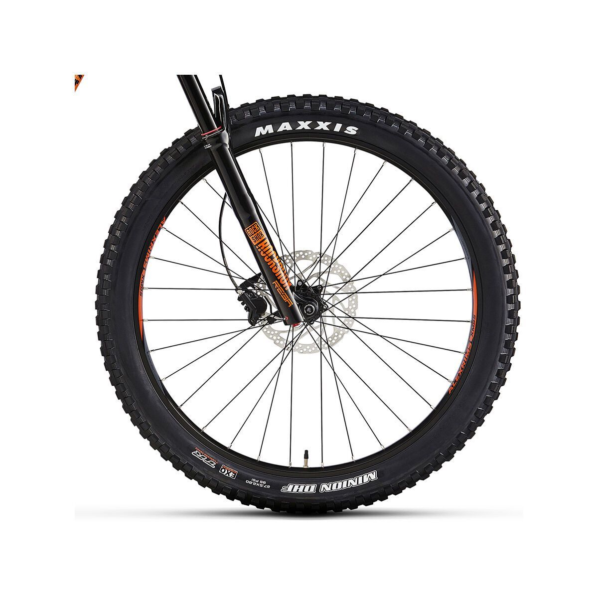 Rocky Mountain Pipeline Alloy 30, fox racing orange/black in black - Bild 4