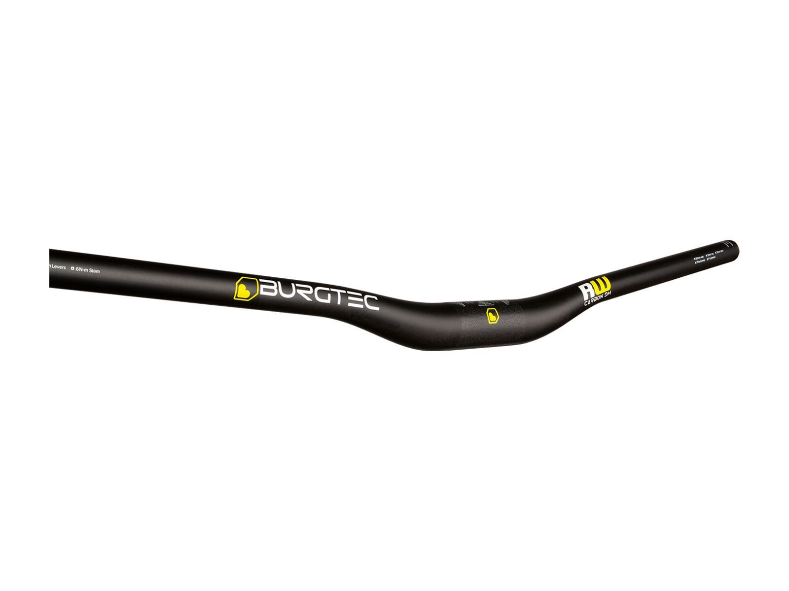 Burgtec Ride Wide Carbon DH Handlebar - 35 / 20 mm Rise - Bild 1