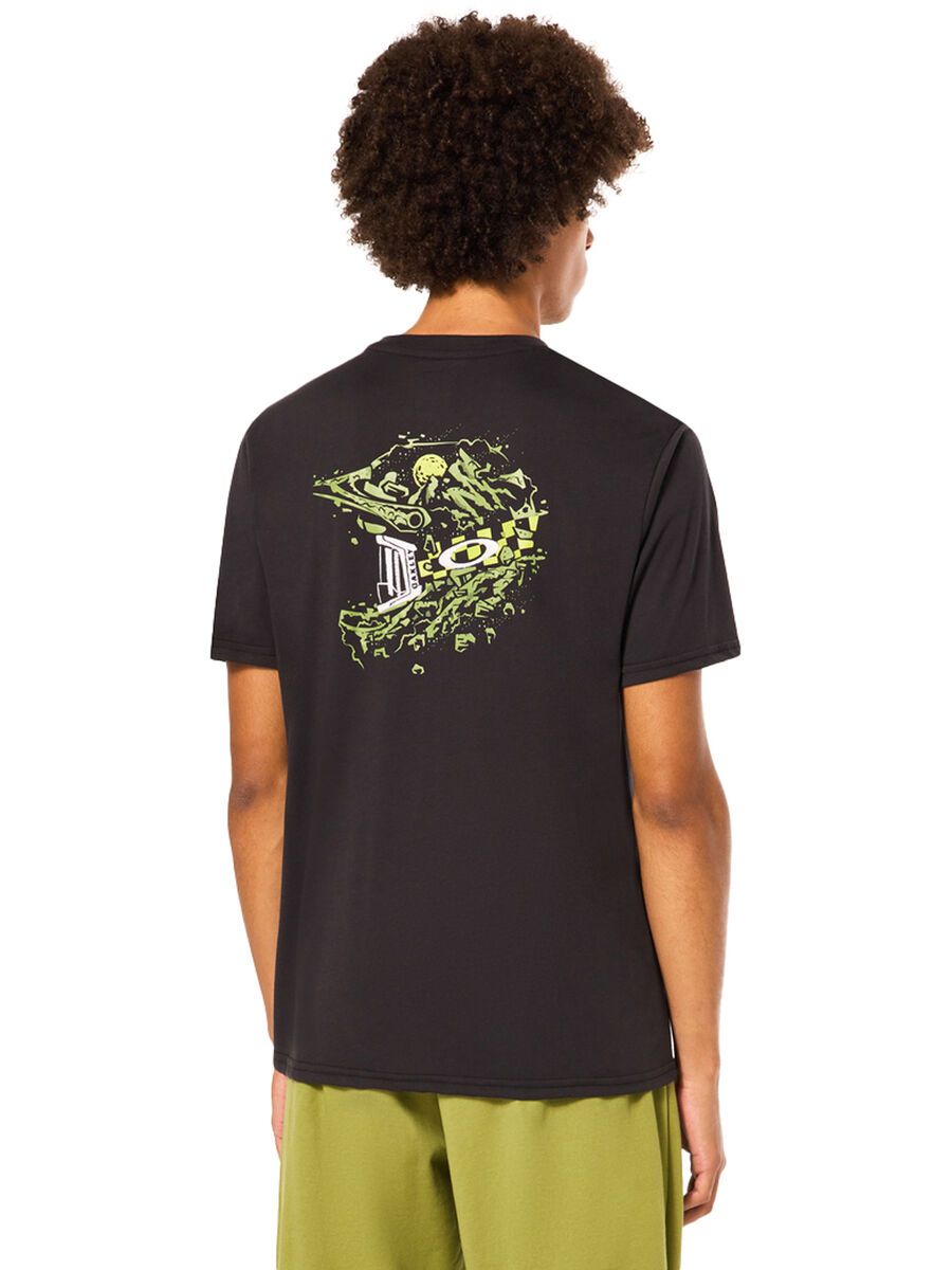 Oakley Finish Line Crew Tee, blackout - Bild 7