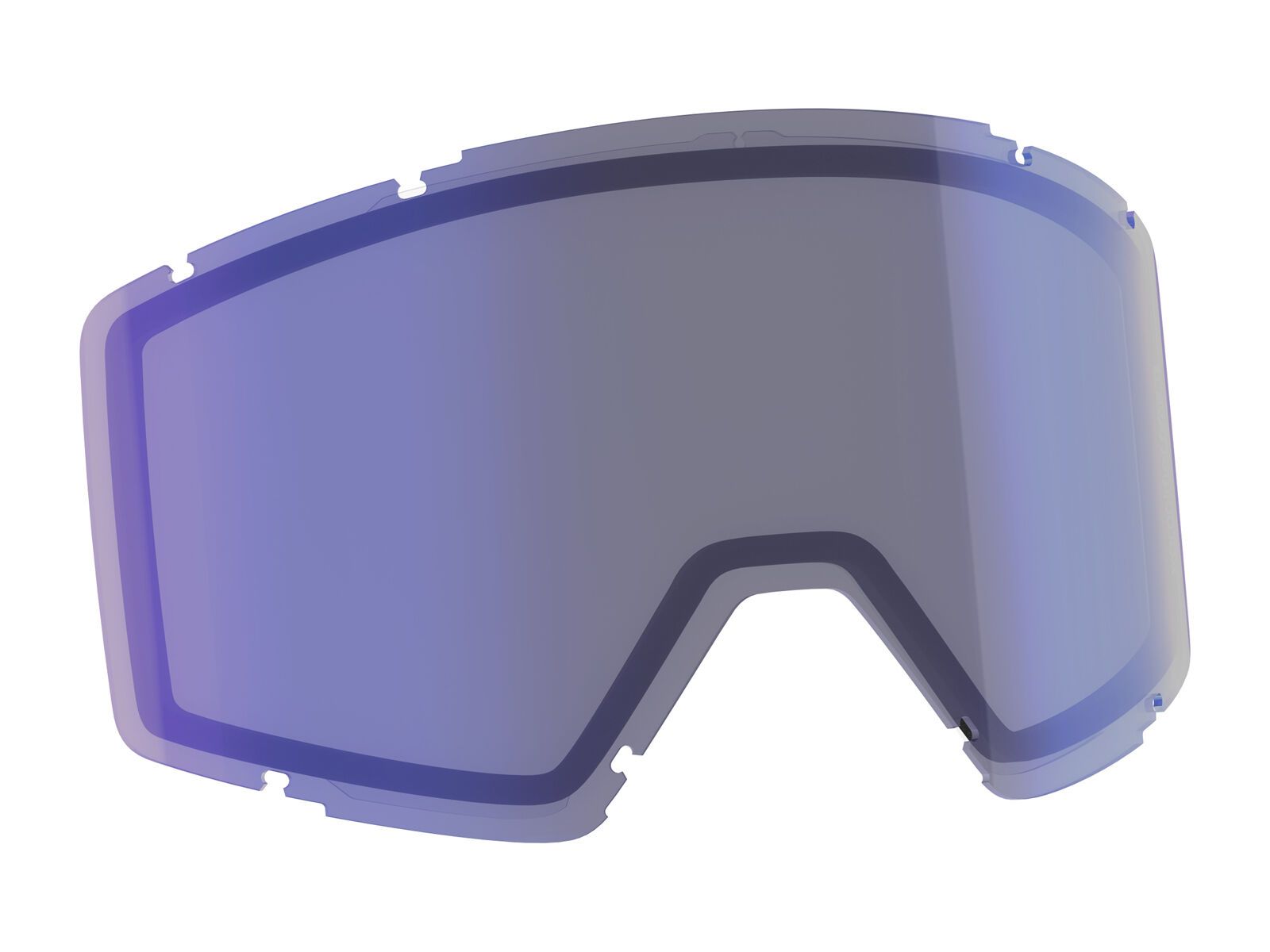Scott Shield Ersatzscheibe, Illuminator Blue Chrome - Bild 1