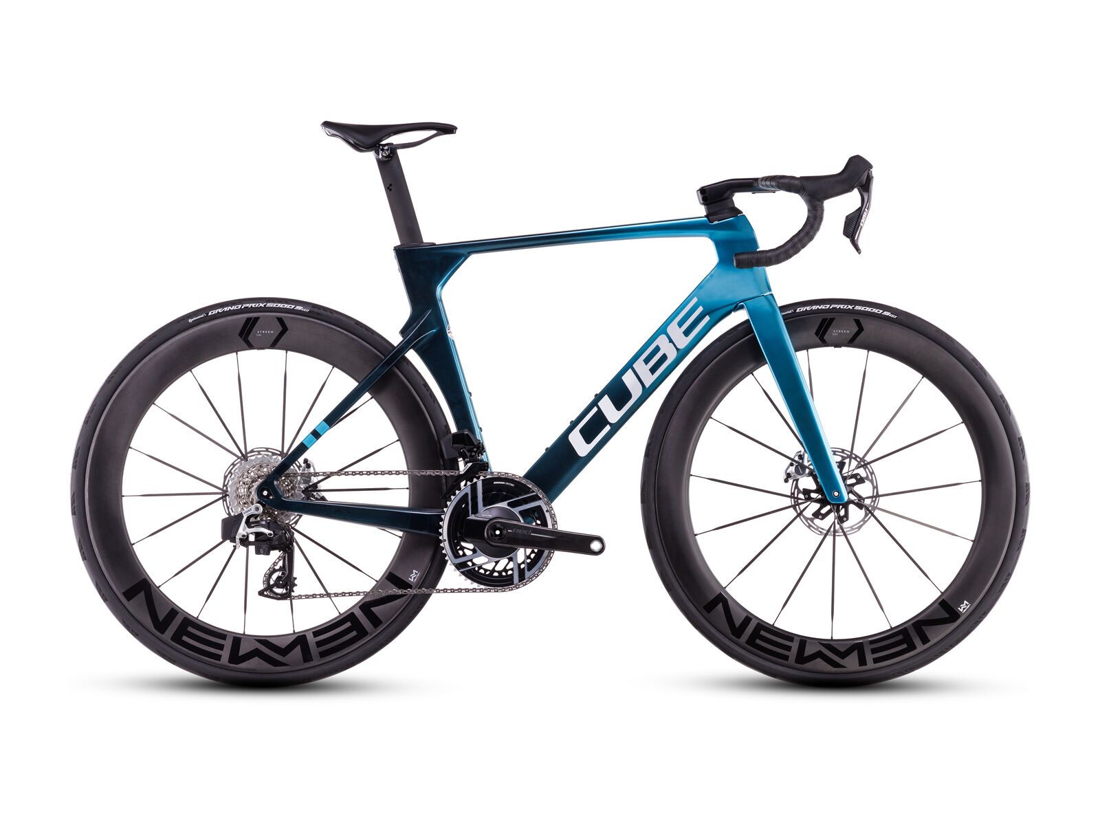 Cube Litening Aero C:68X SLX, chromeblue´n´liquidblue - Bild 1
