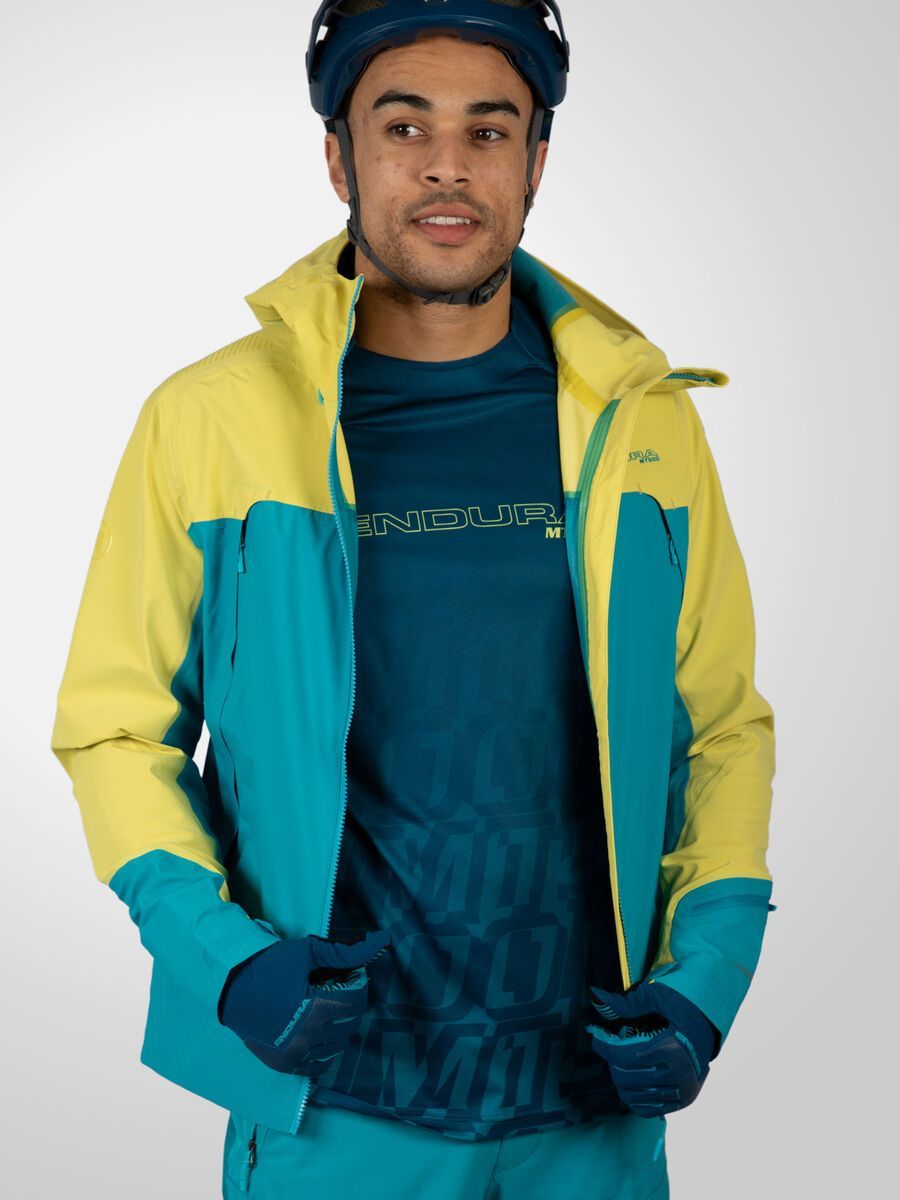 Endura MT500 Wasserdichte Jacke II, atlantikblau - Bild 4