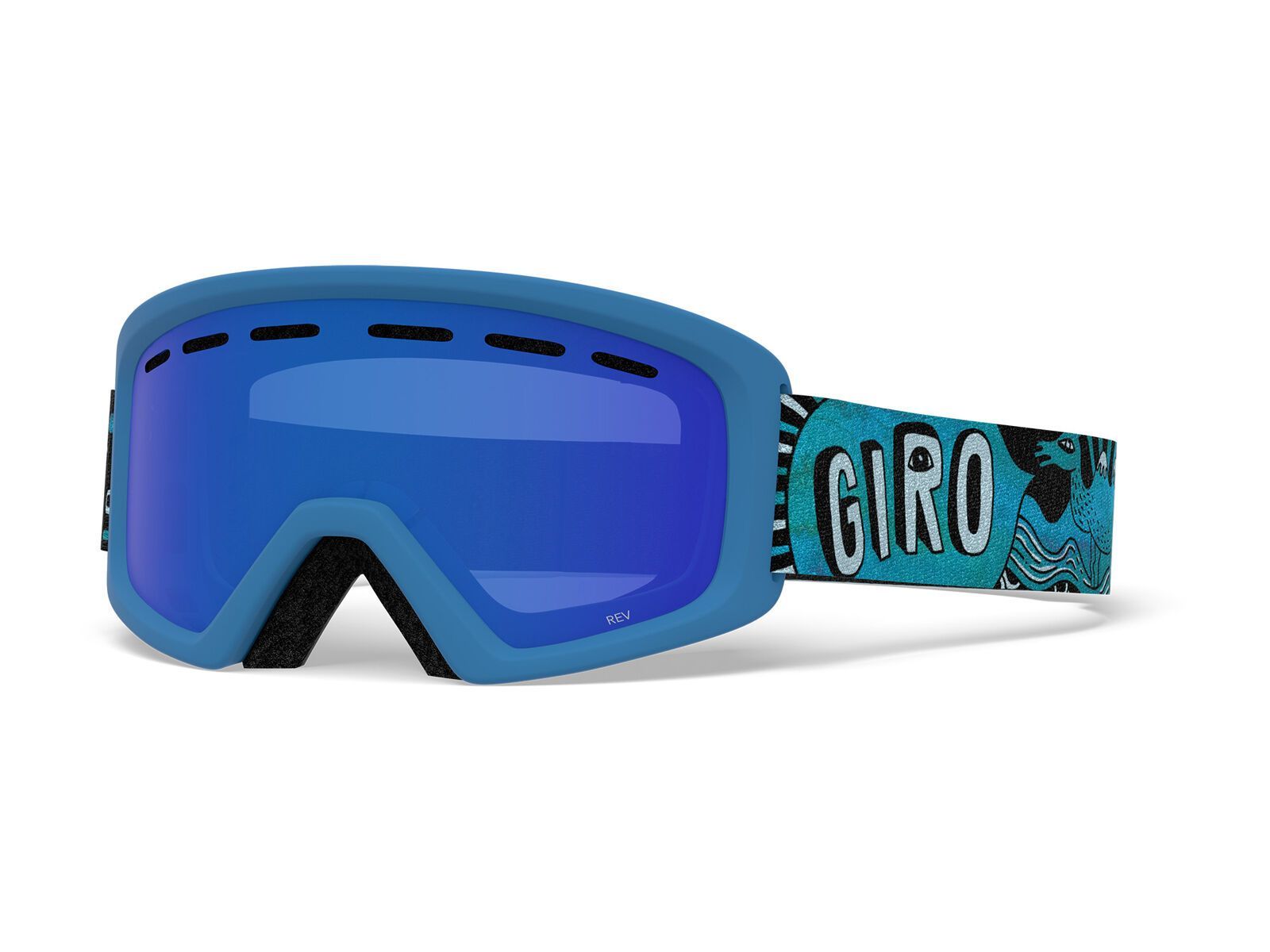 Giro Rev, blue tagazoo/Lens: grey cobalt - Bild 1