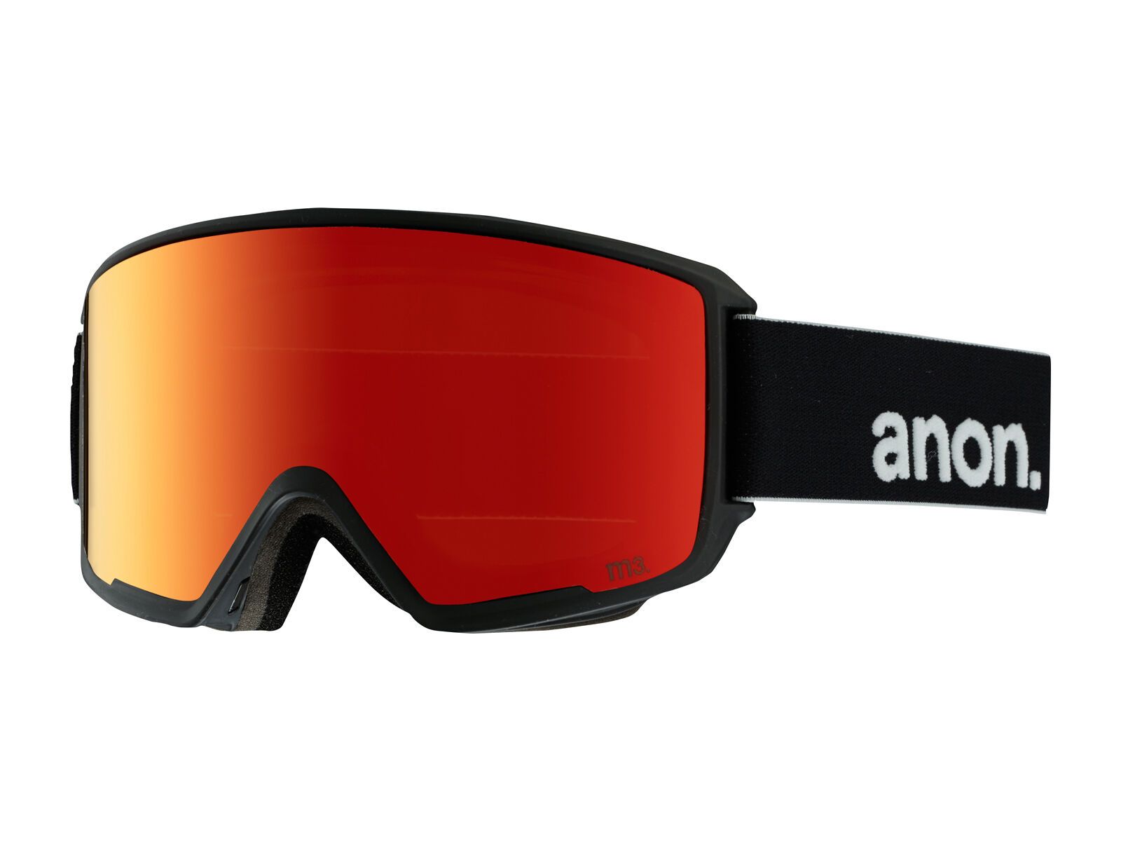 Anon M3 MFI + Spare Lens, black/red solex - Bild 3