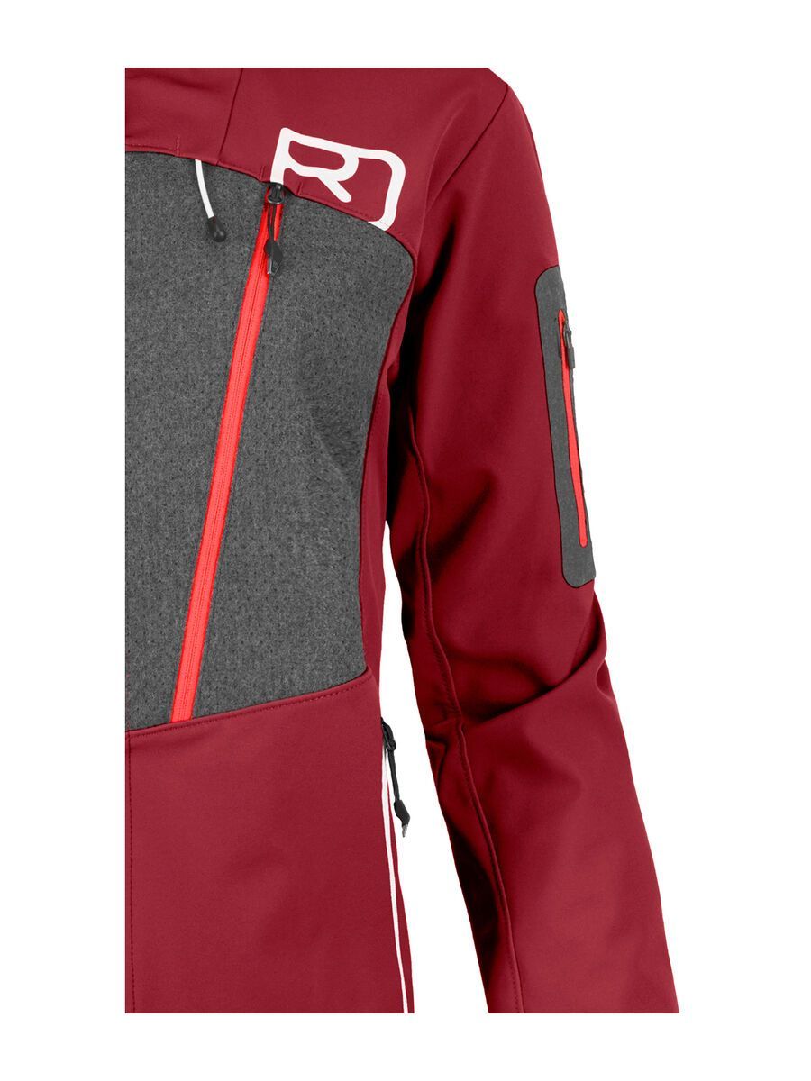 Ortovox Pordoi Jacket W, dark blood - Bild 4