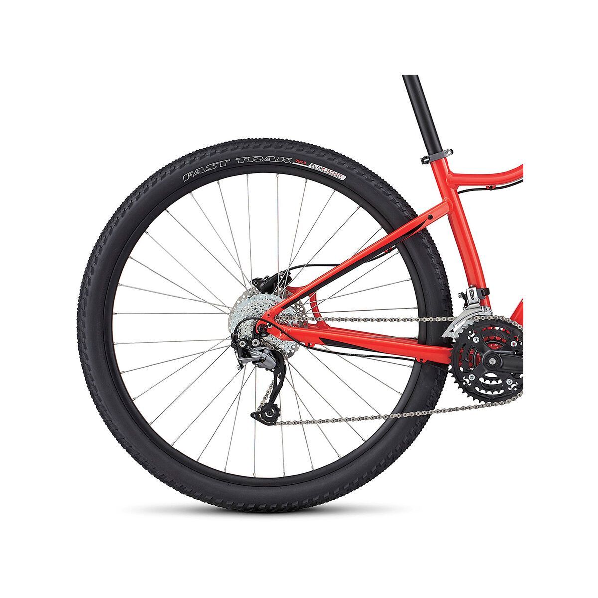 Specialized Jett Sport 29, gloss nordic red/tarmac black/light turquoise - Bild 4