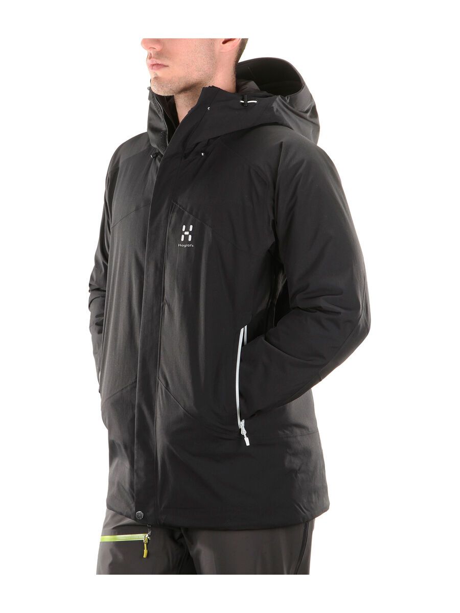 Haglöfs Niva Insulated Jacket Men, true black - Bild 3