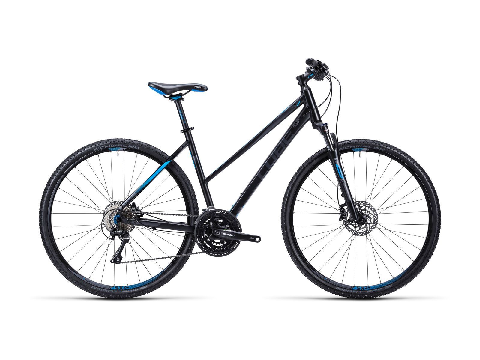 Cube Nature Pro Trapeze, black anthrazit blue - Bild 1