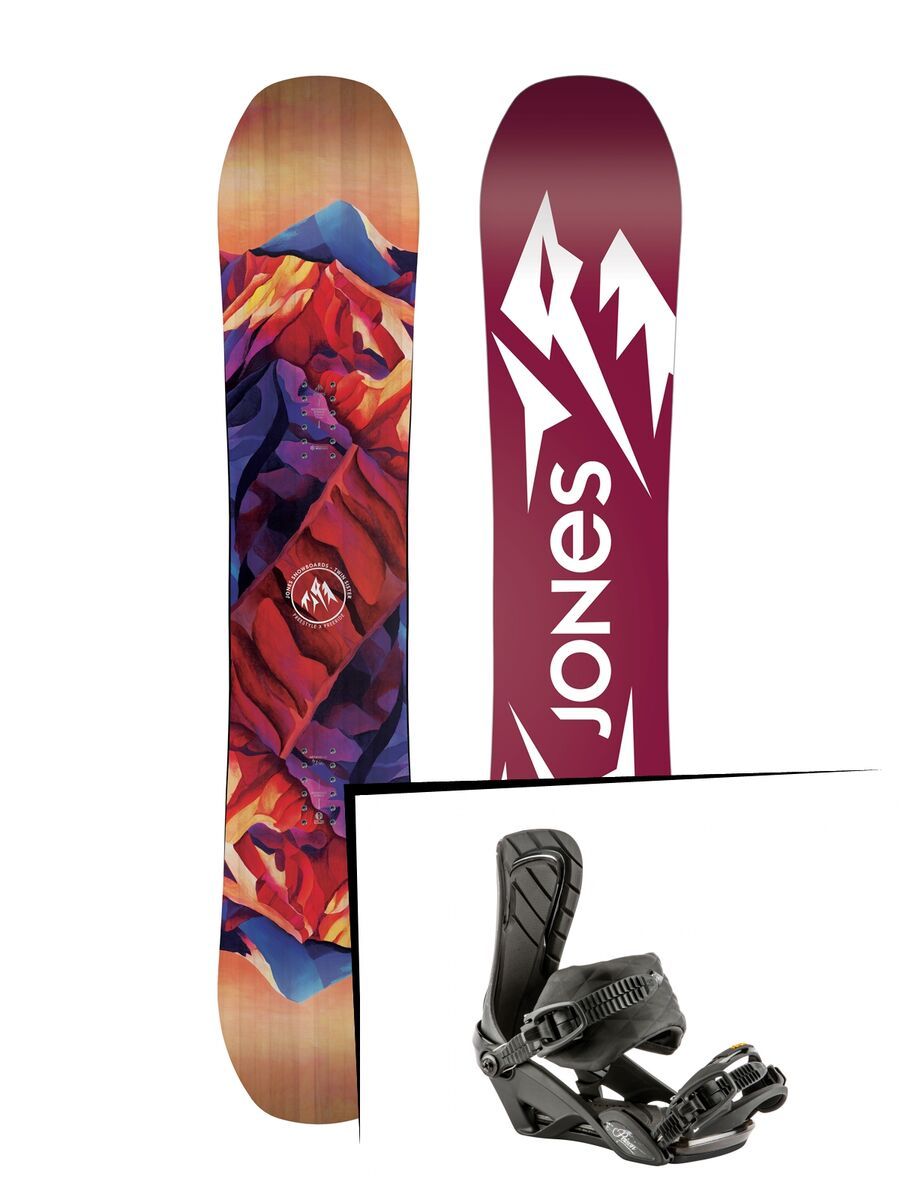 Set: Jones Twin Sister 2019 + Nitro Poison black pearl - Bild 1