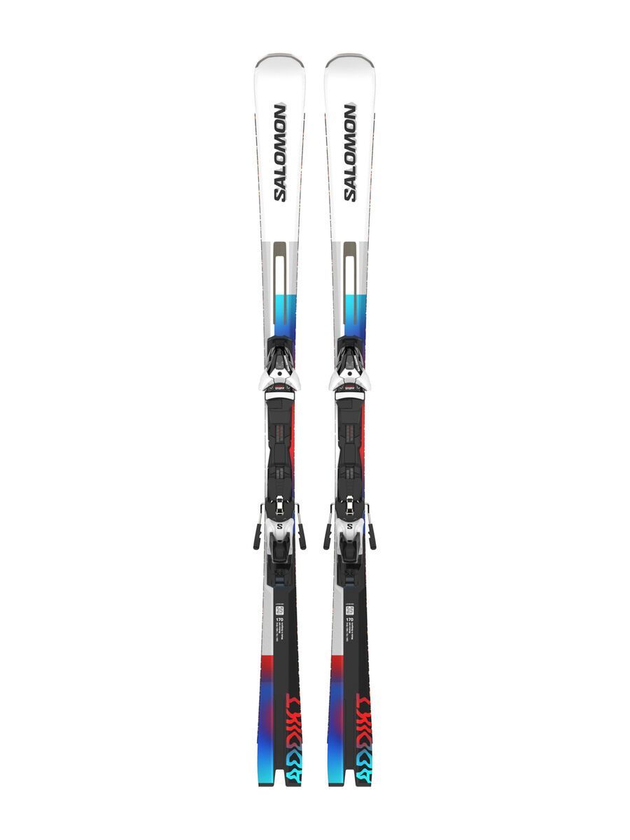 Salomon Addikt + Z12 GW F80, white/black/pastel neon blue 3 - Bild 1