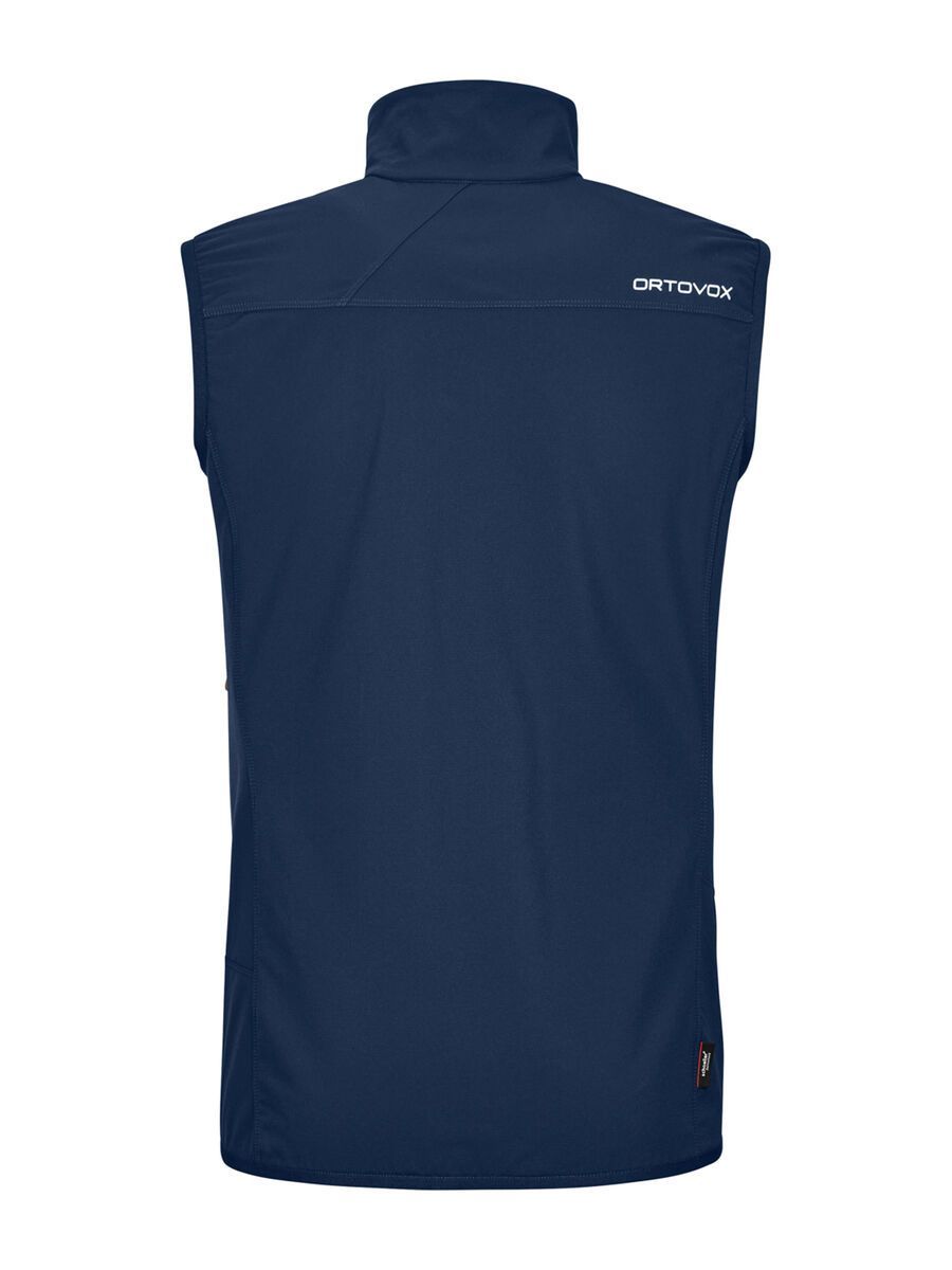 Ortovox Merino Naturtec Light Col Becchei Vest M, deep ocean - Bild 2