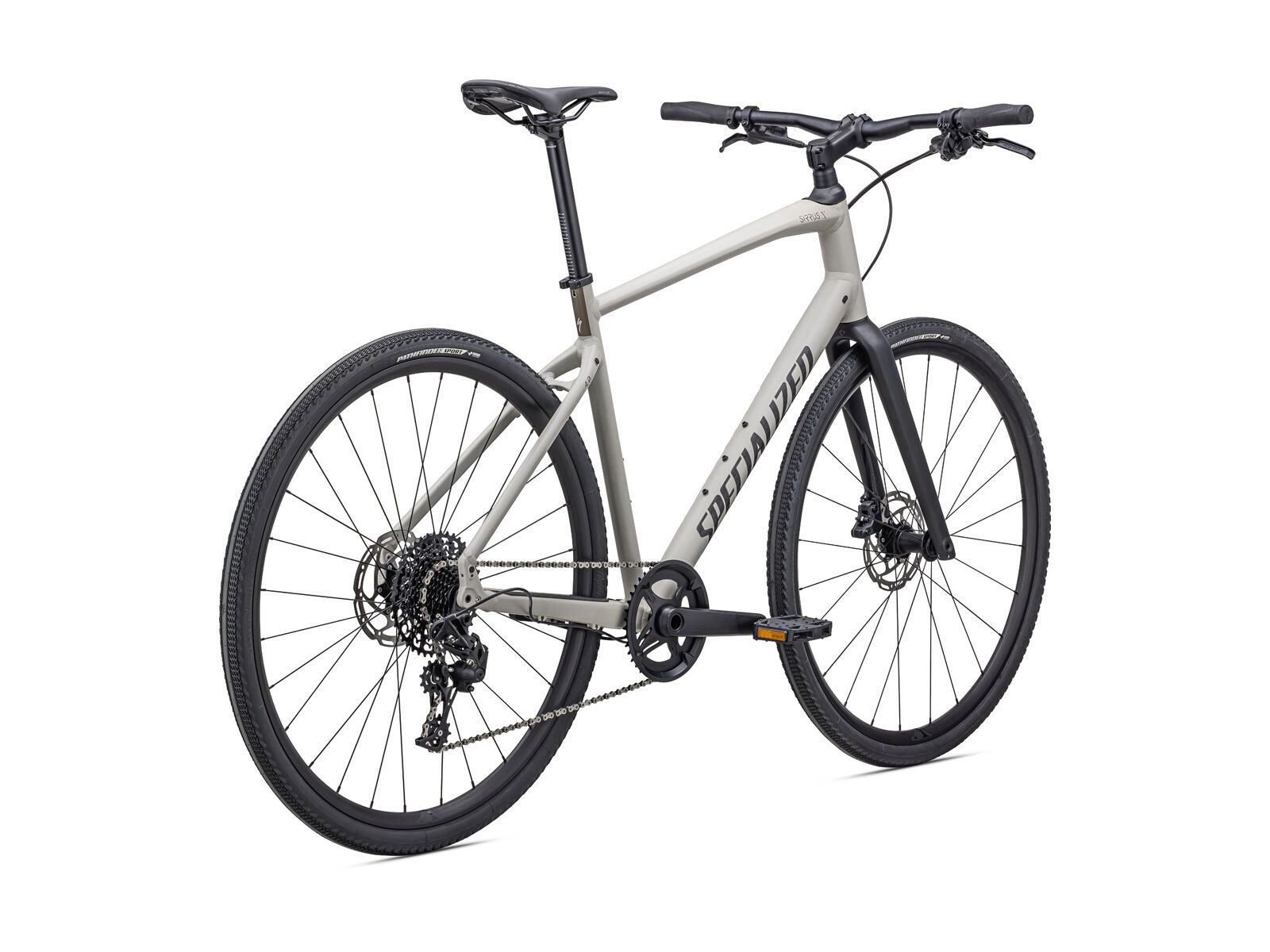 Specialized Sirrus X 4.0, gloss white mountains/taupe/satin black reflective - Bild 3