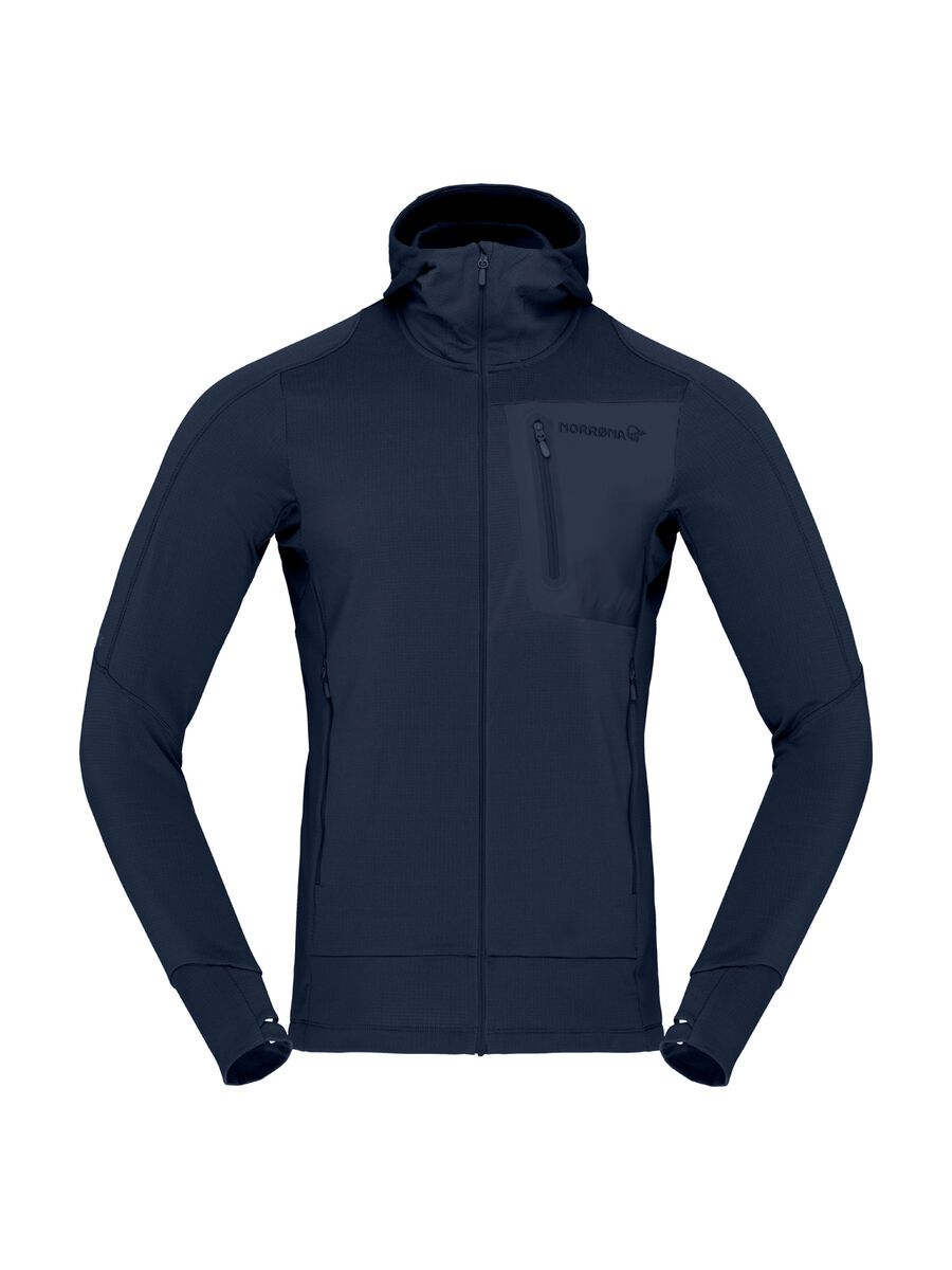 Norrona falketind Power Grid Hood M's, indigo night - Bild 1