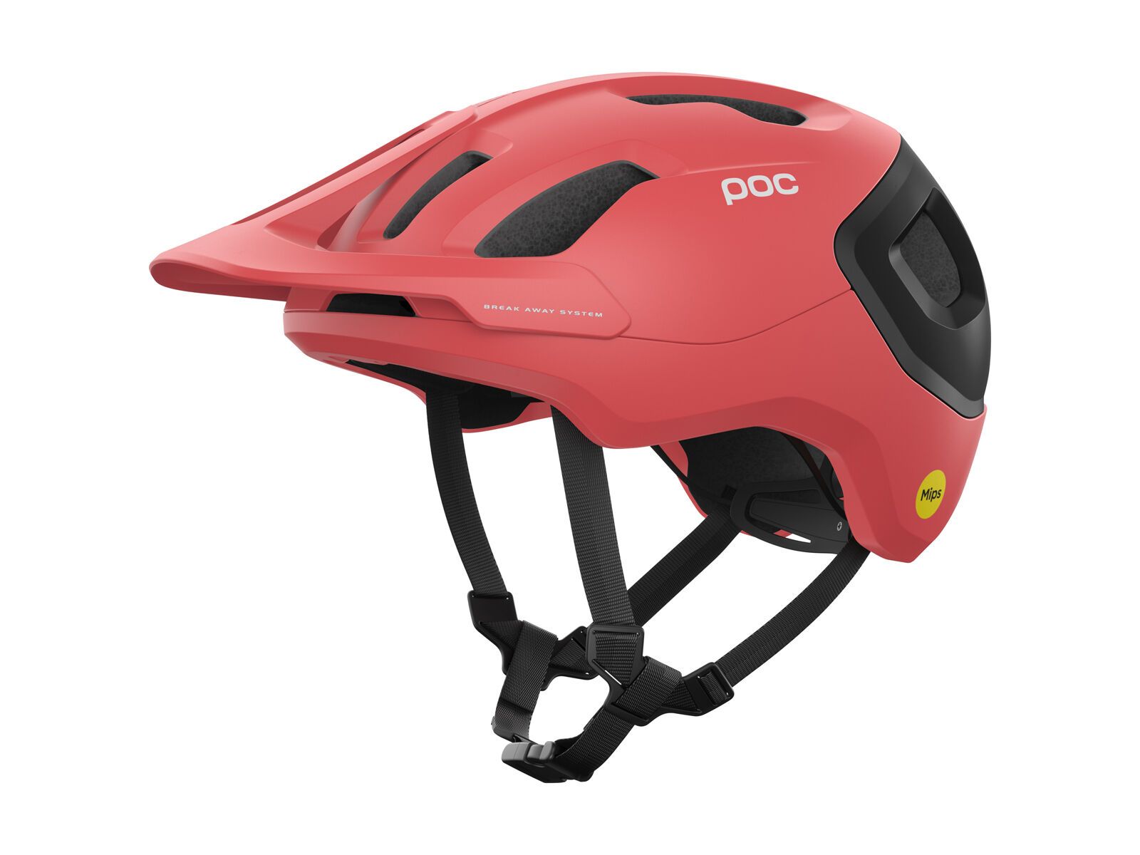 POC Axion Race MIPS, ammolite coral/uranium black matt - Bild 1