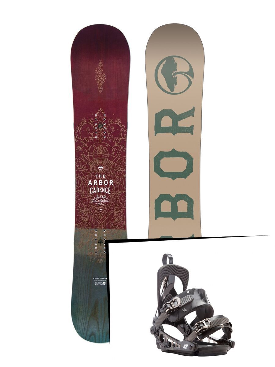 Set: Arbor Cadence 2017 + K2 Cinch Tryst (1728788S) - Bild 1