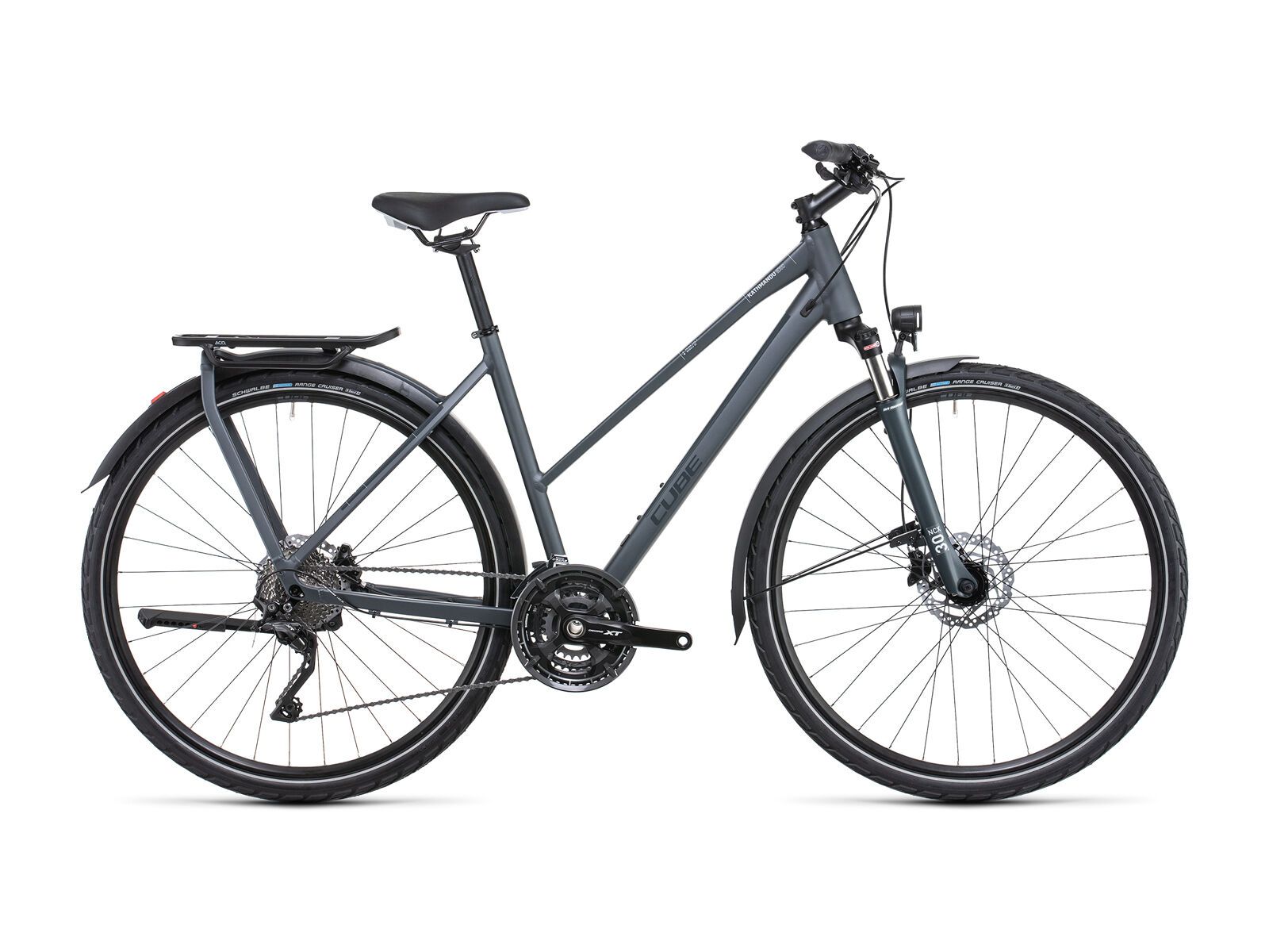 Cube Kathmandu EXC Trapeze, darkgrey´n´grey - Bild 1