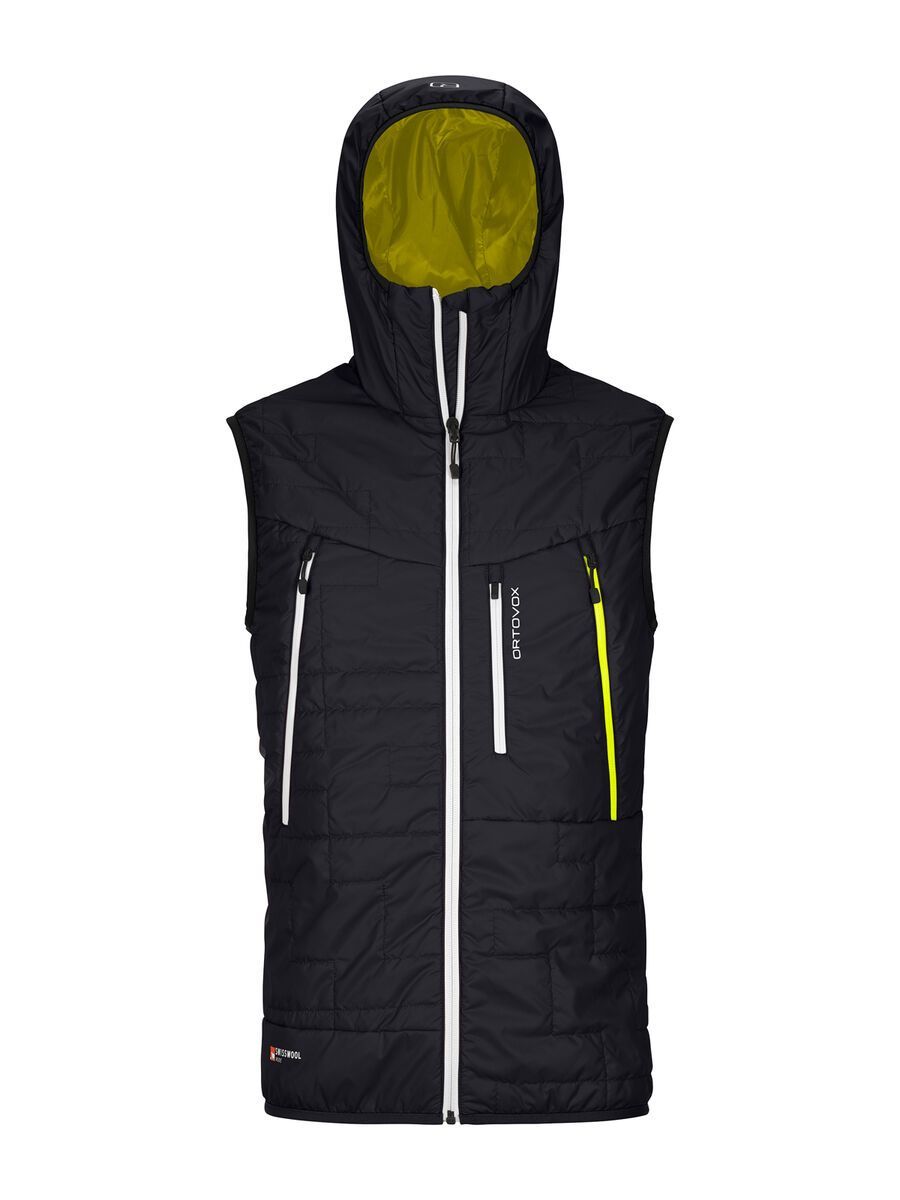 Ortovox Swisswool Piz Boè Vest M, black raven - Bild 1
