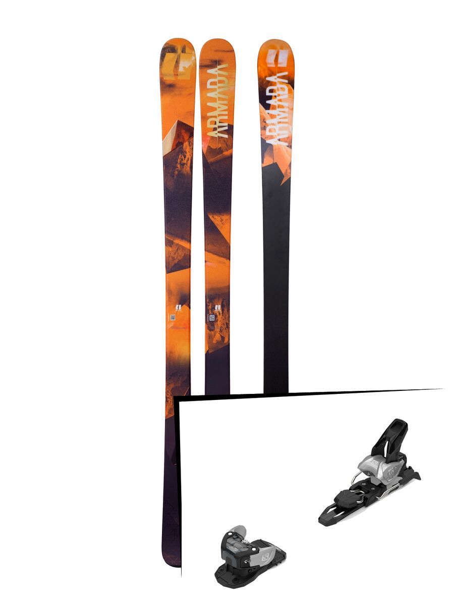 Set: Armada Invictus 85 2018 + Salomon Warden MNC 11 silver/black - Bild 1