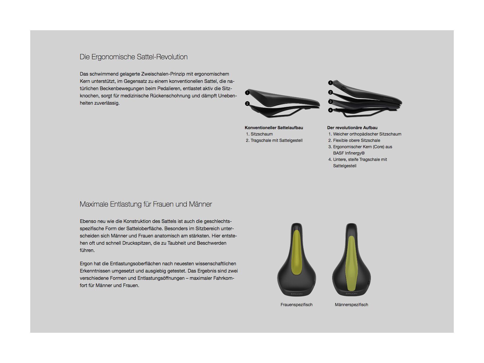 Ergon SM E-Mountain Core Prime Women M/L, stealth - Bild 6