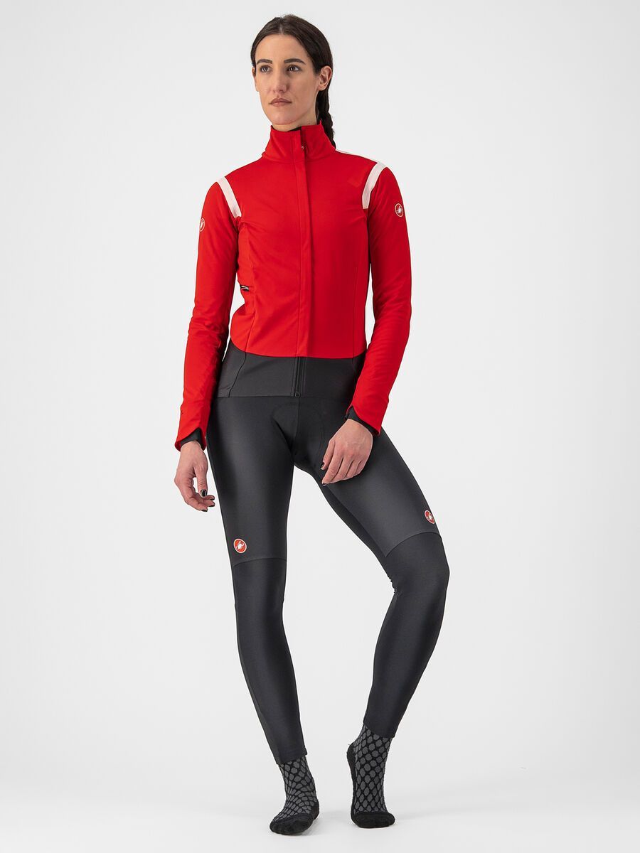 Castelli Alpha RoS 2 W Jacket, red/white-silver gray - Bild 12