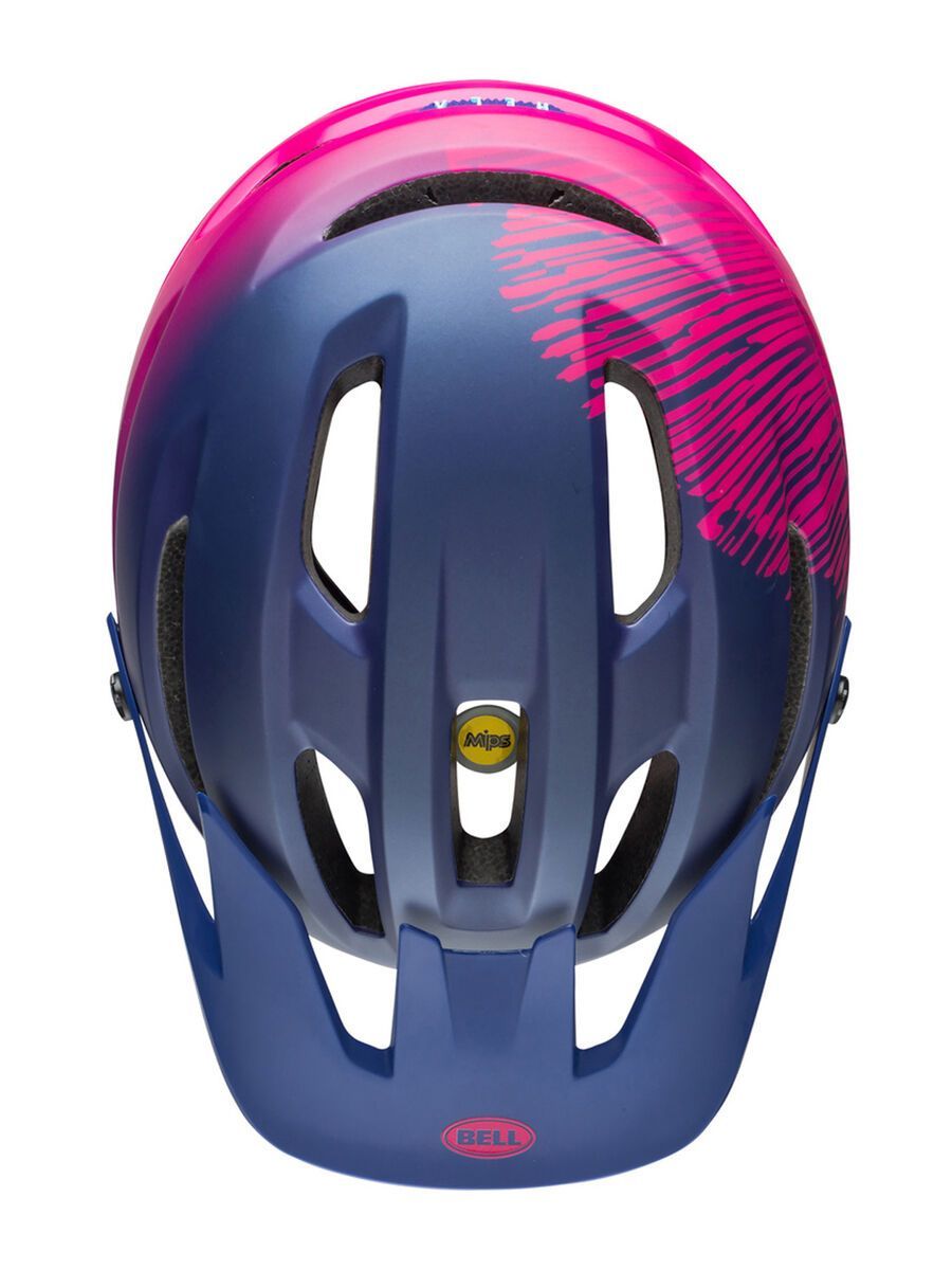 Bell Hela Joy Ride MIPS, matte/gloss navy/cherry fibers - Bild 6