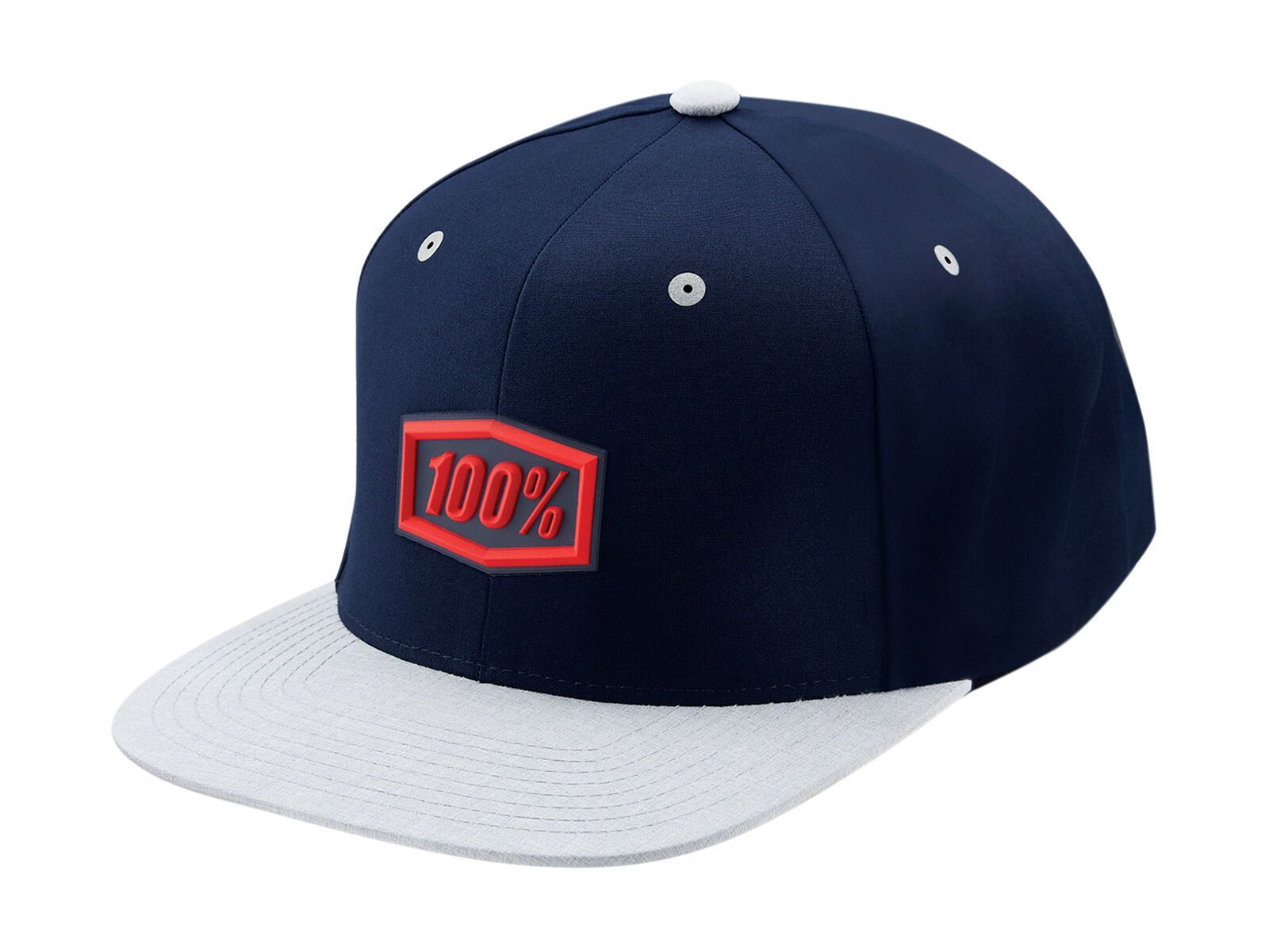100% Enterprise Snapback Hat, navy - Bild 1