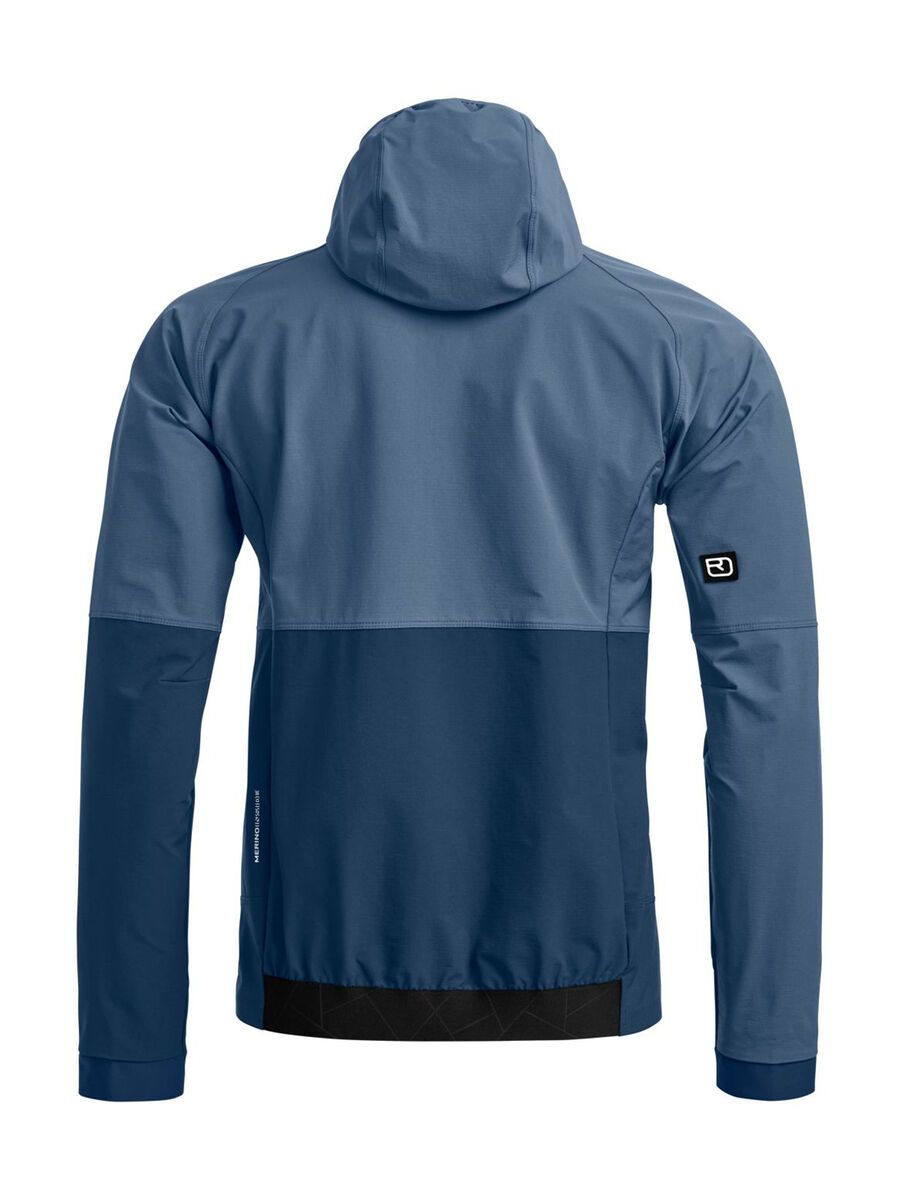 Ortovox Venet Softshell Hooded Jacket M, light nunatak - Bild 2
