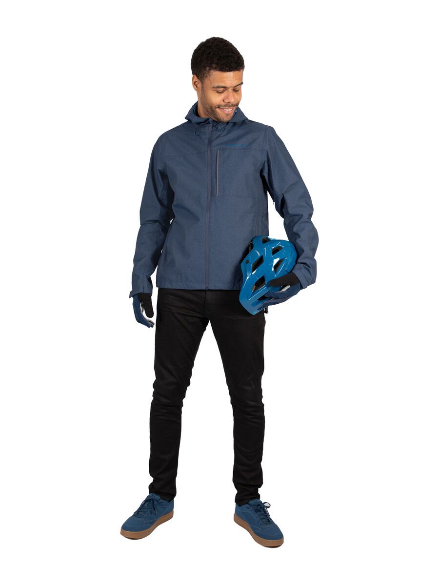 Endura Hummvee Wasserdichte Kapuzenjacke, ink blue - Bild 14