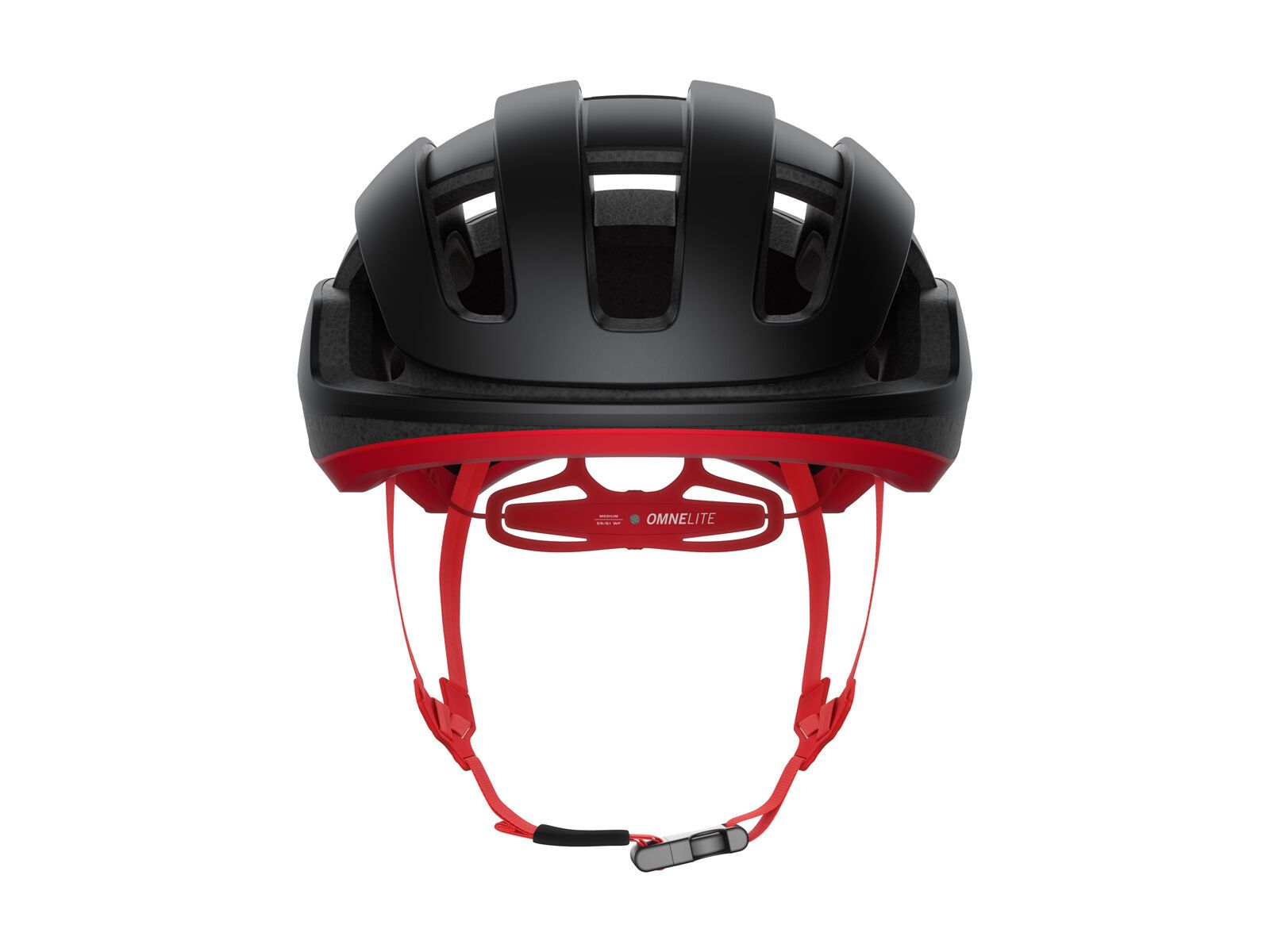 POC Omne Lite Wide Fit, uranium black/prismane red matt - Bild 2