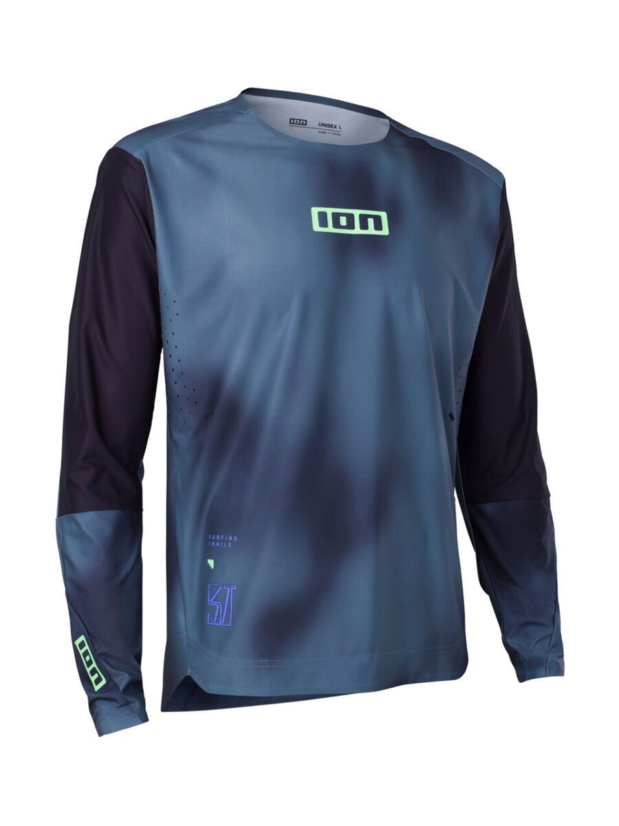 ION Bike Jersey Scrub Utah LS Unisex, black - Bild 1