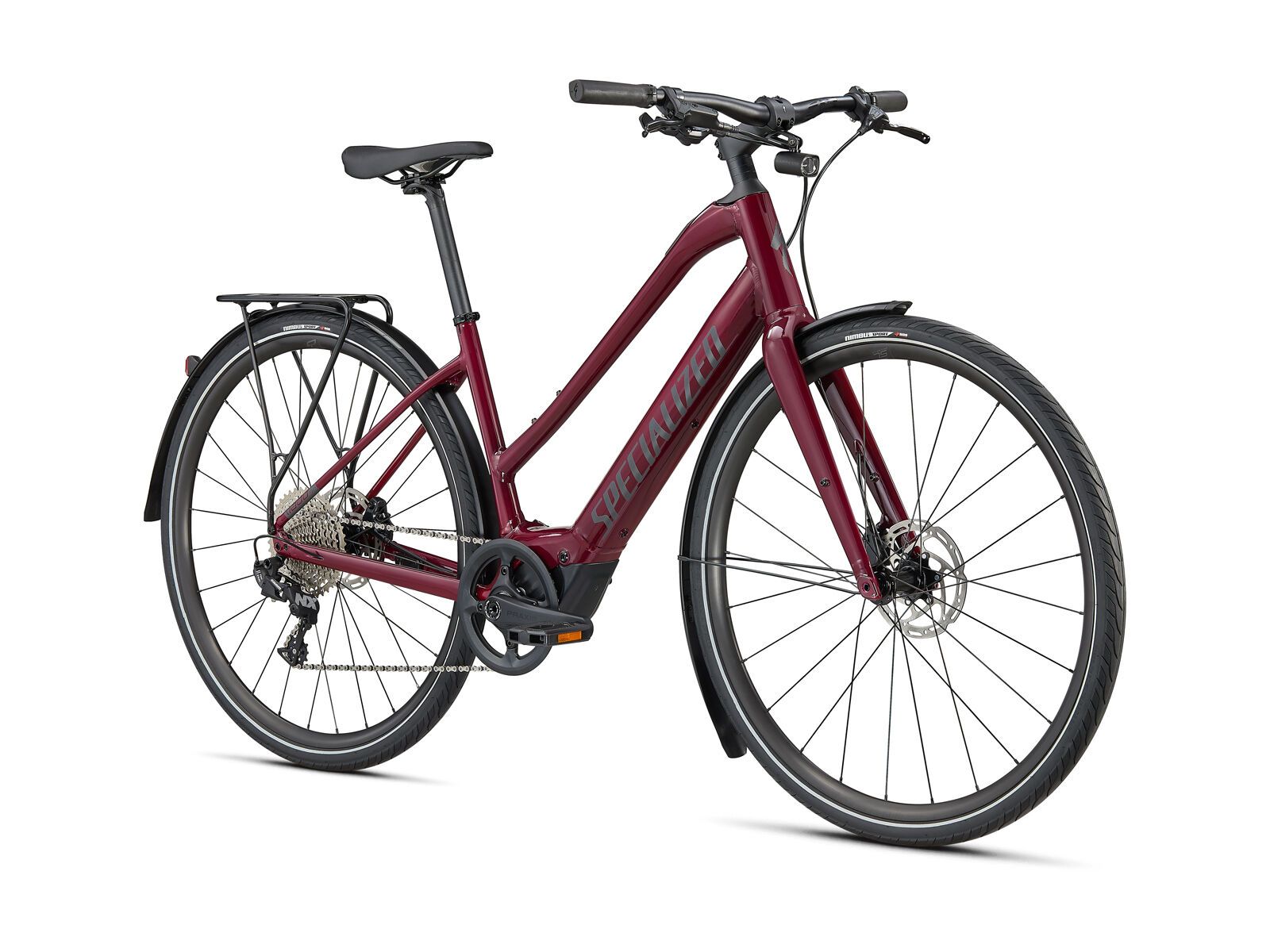 Specialized Turbo Vado SL 4.0 Step-Through EQ, raspberry/black reflective - Bild 2