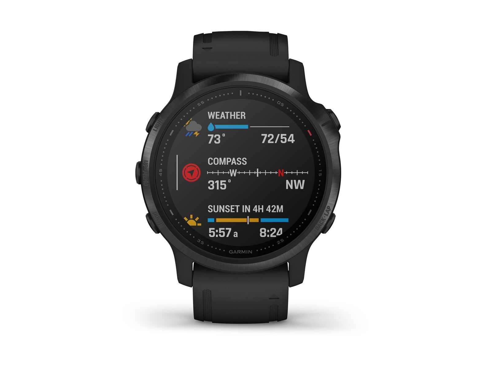 Garmin fenix 6S Pro, schwarz/schiefergrau - Bild 7