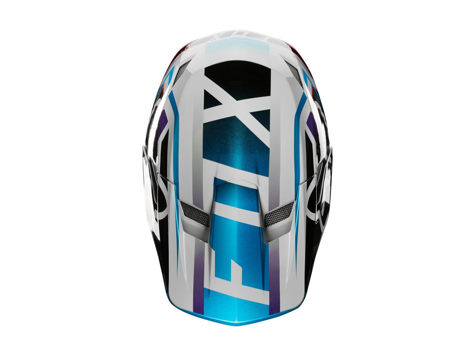 Fox Rampage Comp Helmet Reno, iced - Bild 4
