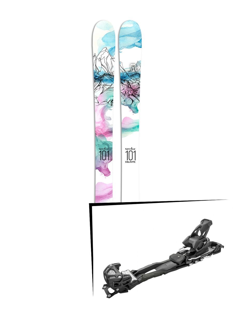 Set: Icelantic Maiden 101 2017 + Tyrolia Adrenalin 13 (1715217S) - Bild 1