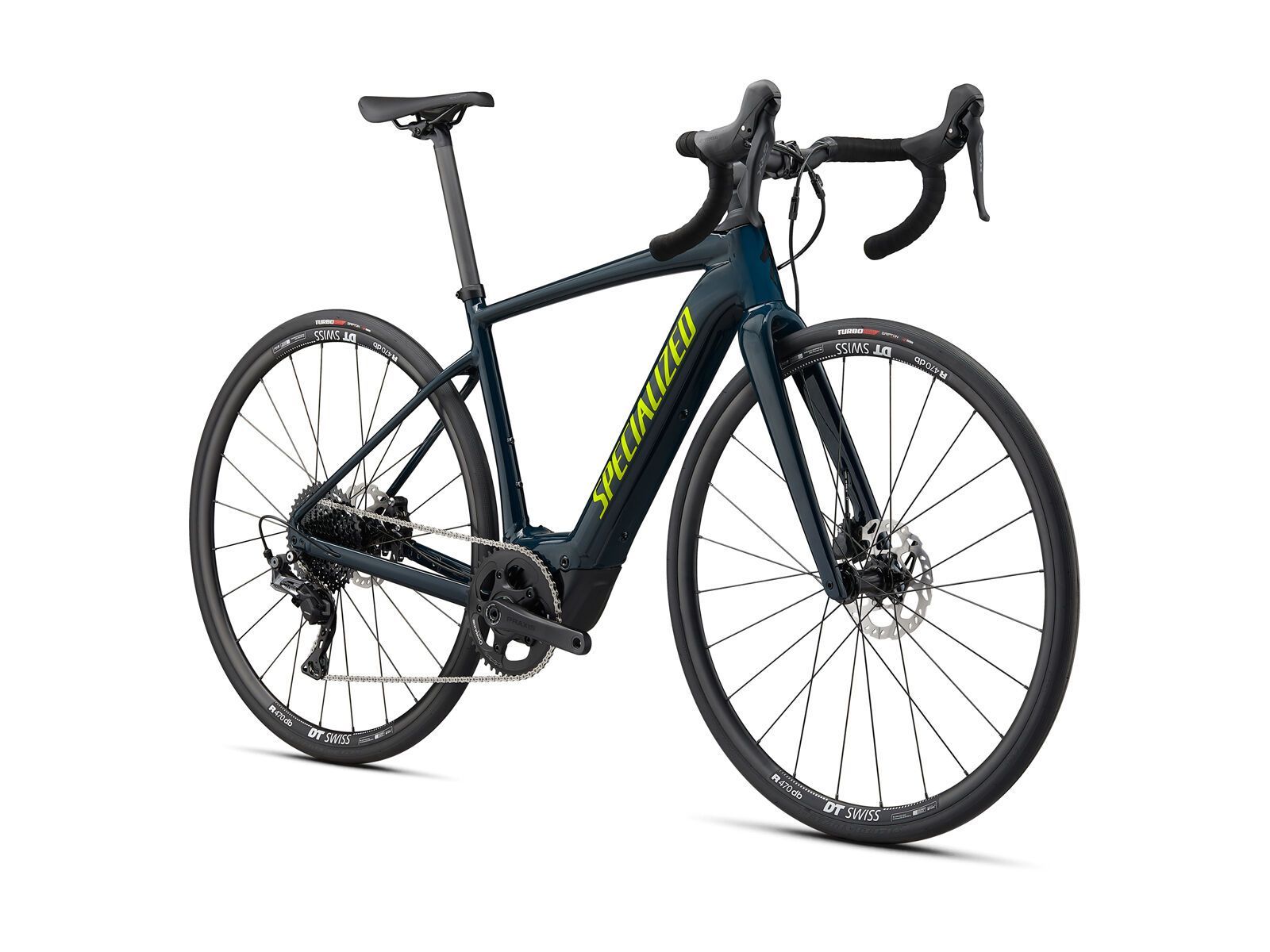 Specialized Turbo Creo SL E5 Comp, gloss cast blue/black/hyper green - Bild 2