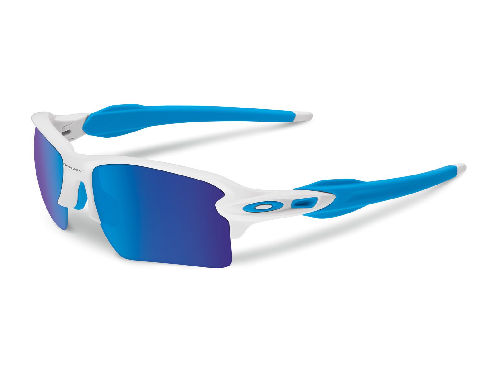 Oakley Flak 2.0 XL, matte white/sapphire iridium - Bild 1