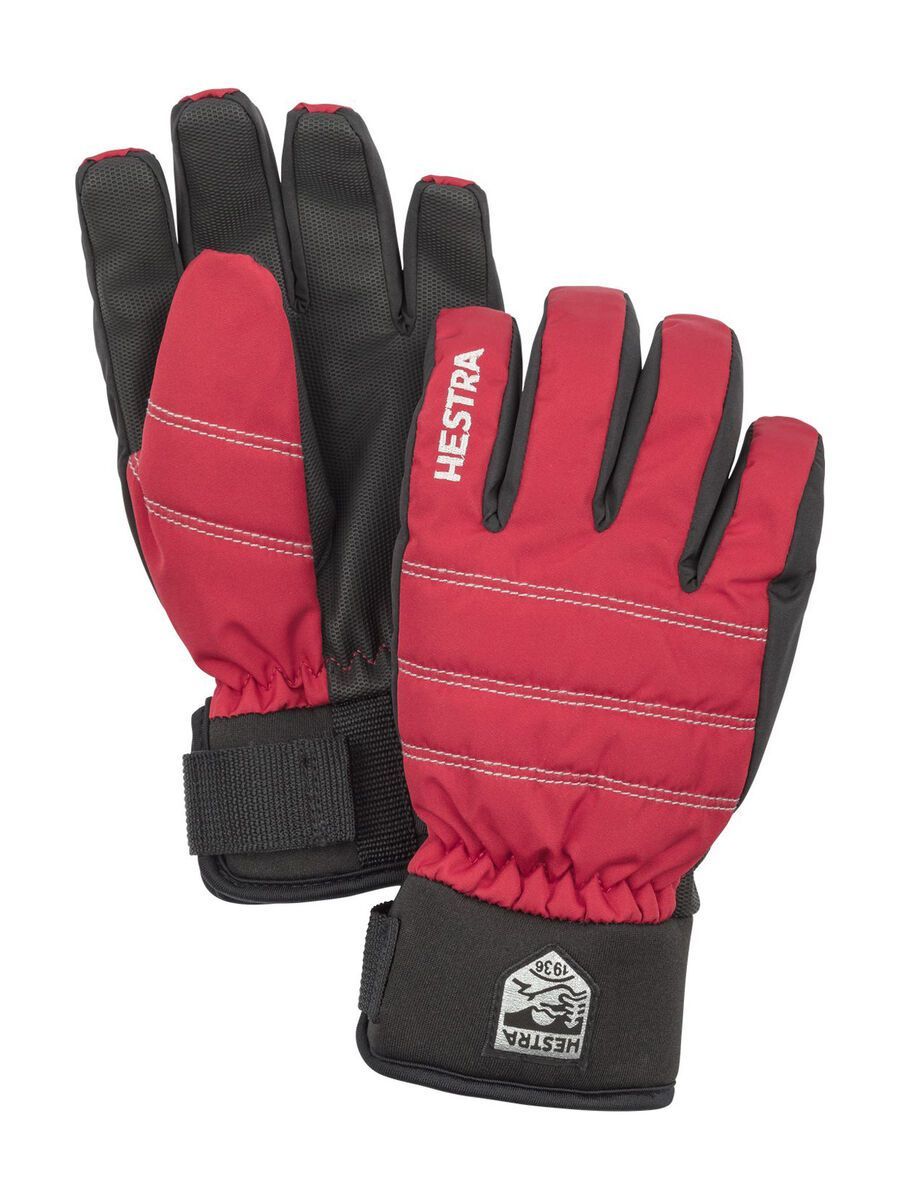 Hestra CZone Primaloft Jr. 5 Finger, röd - Bild 1