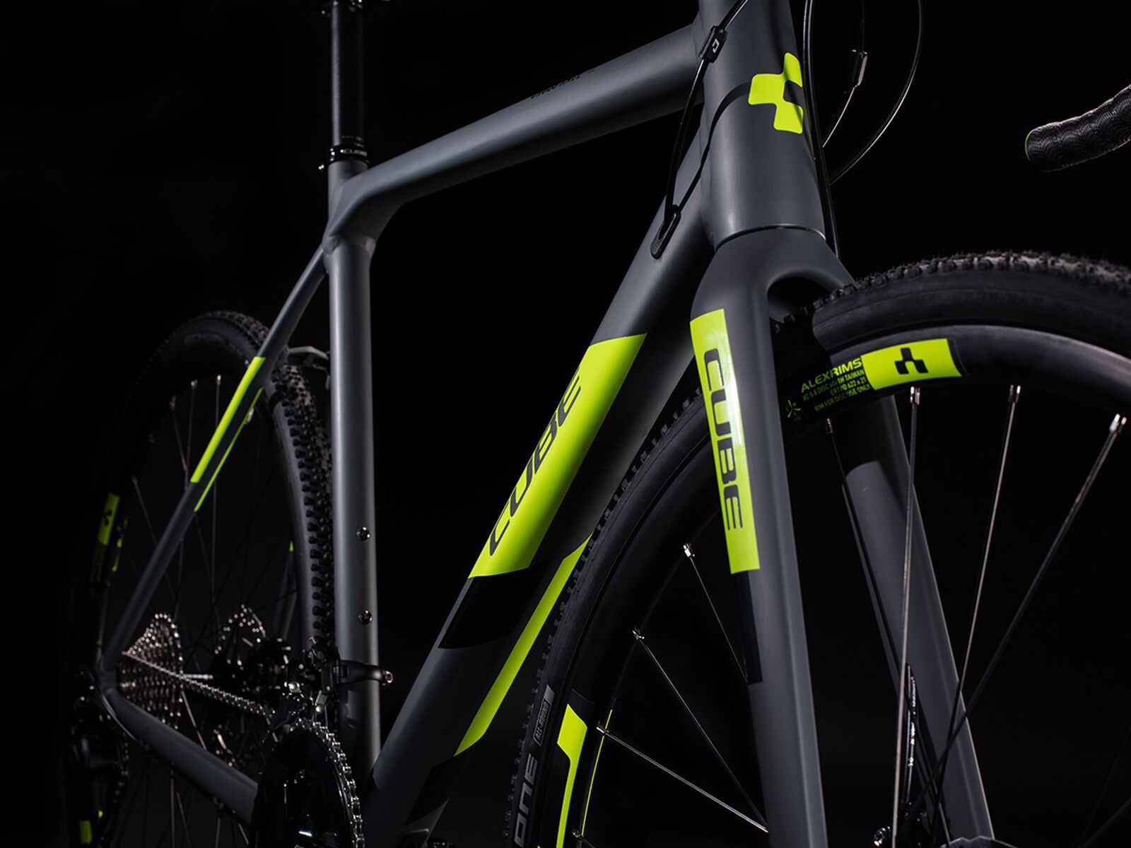 Cube Cross Race Pro, grey´n´flashyellow - Bild 4