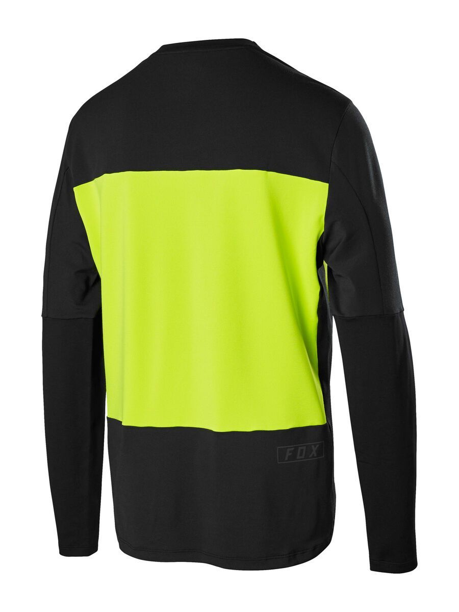 Fox Defend Delta LS Lunar, day glo yellow - Bild 2